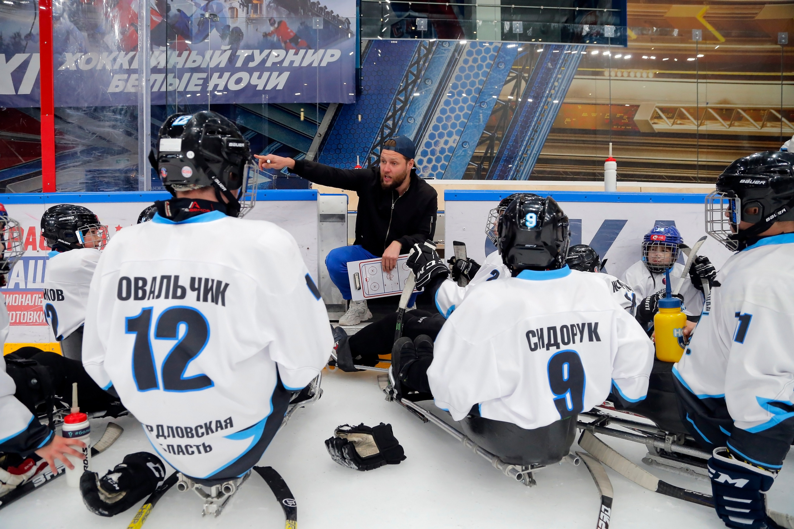 Следж-хоккей. Спортивный фотограф в Санкт-Петербурге Наталья Ксенофонтова
