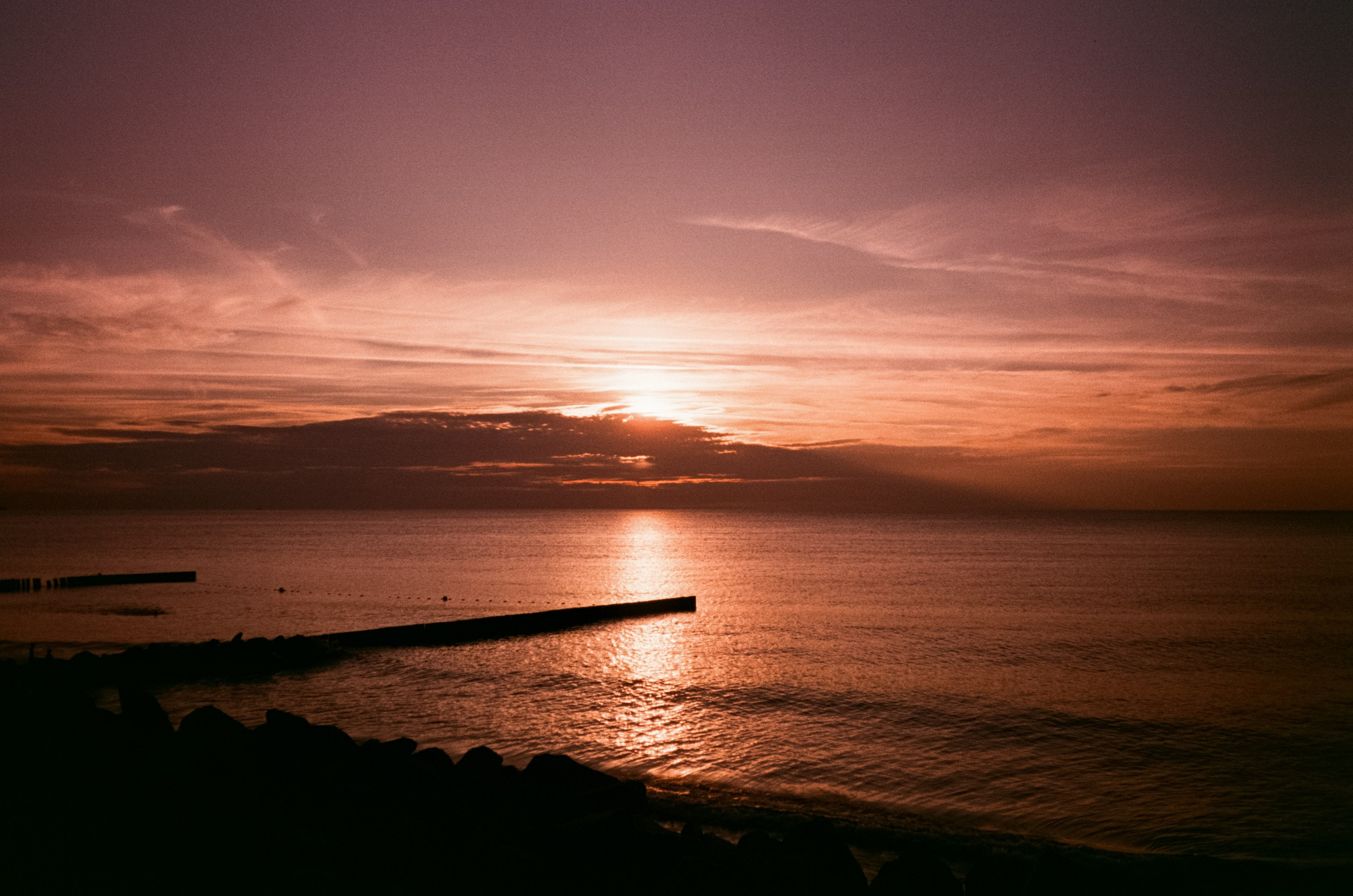 Закаты Зеленоградск, Светлогорск / Ricoh MF-1 / Konica Centuria 400