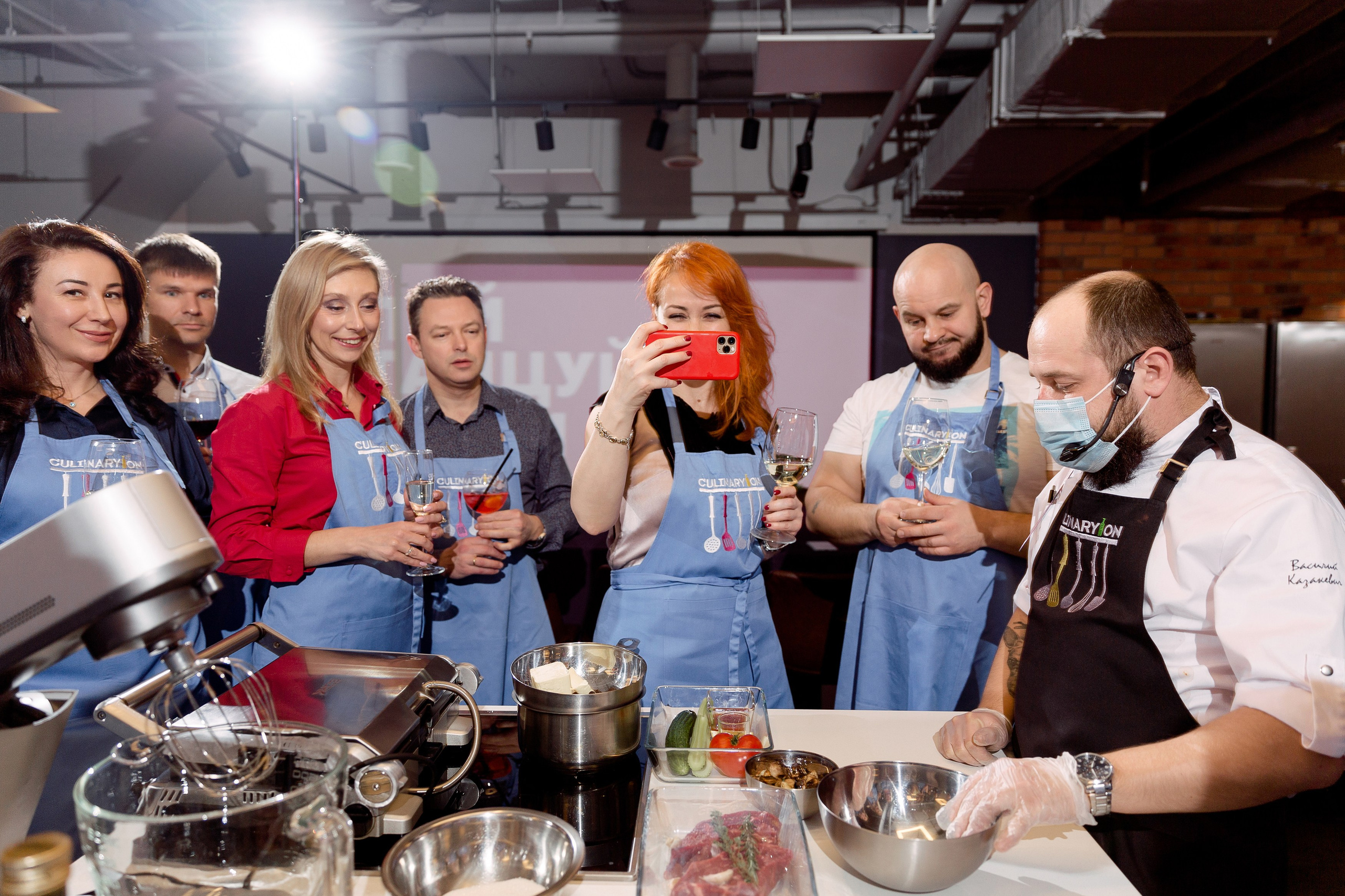 Кулинарная студия. Репортаж. Свадебный фотограф в Санкт-Петербурге Павел Резниченко