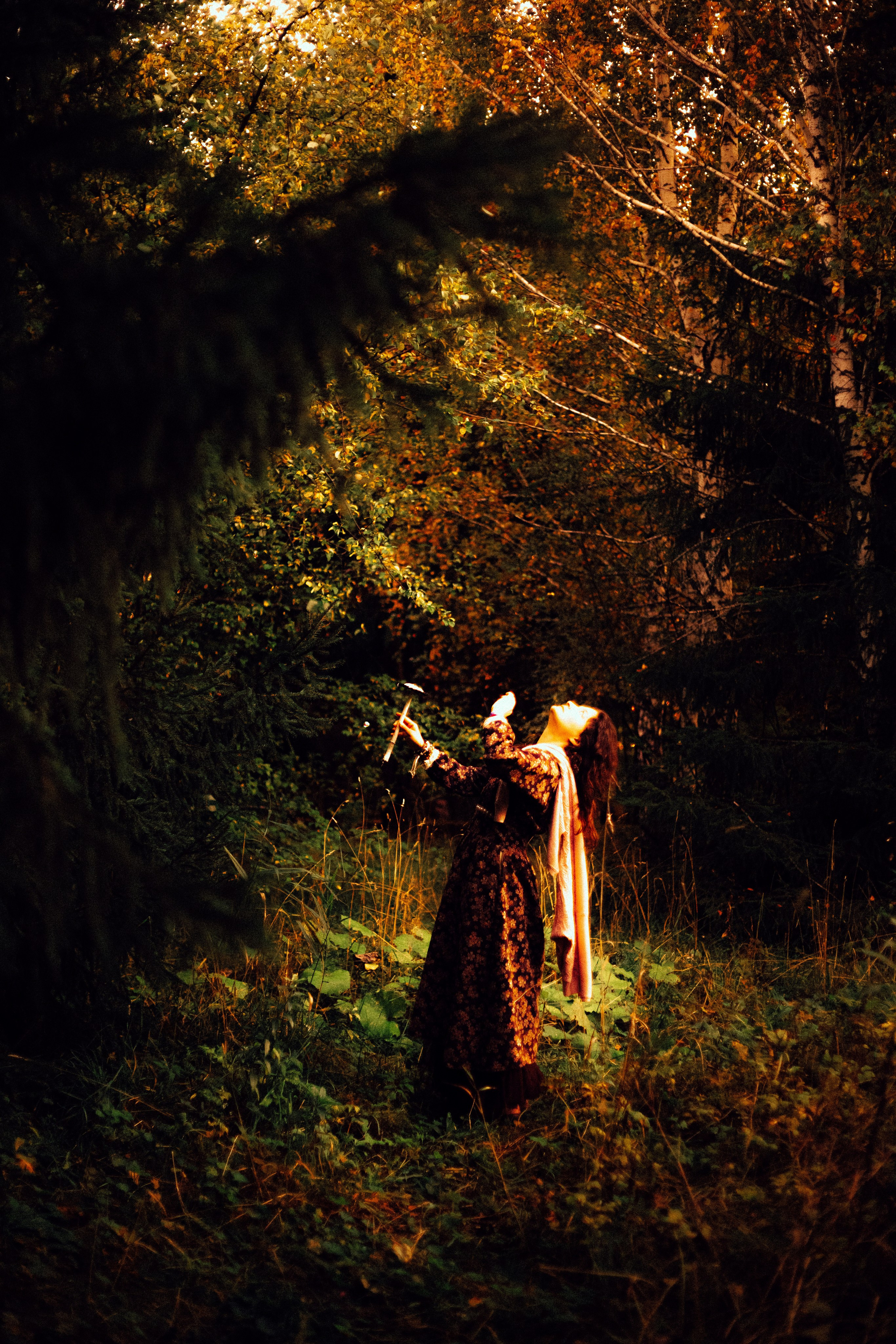 Лес. Колдунья. И волшебные грибы. Арт-фотограф Крис Л. в Тобольске: портрет, семейные, свадьбы