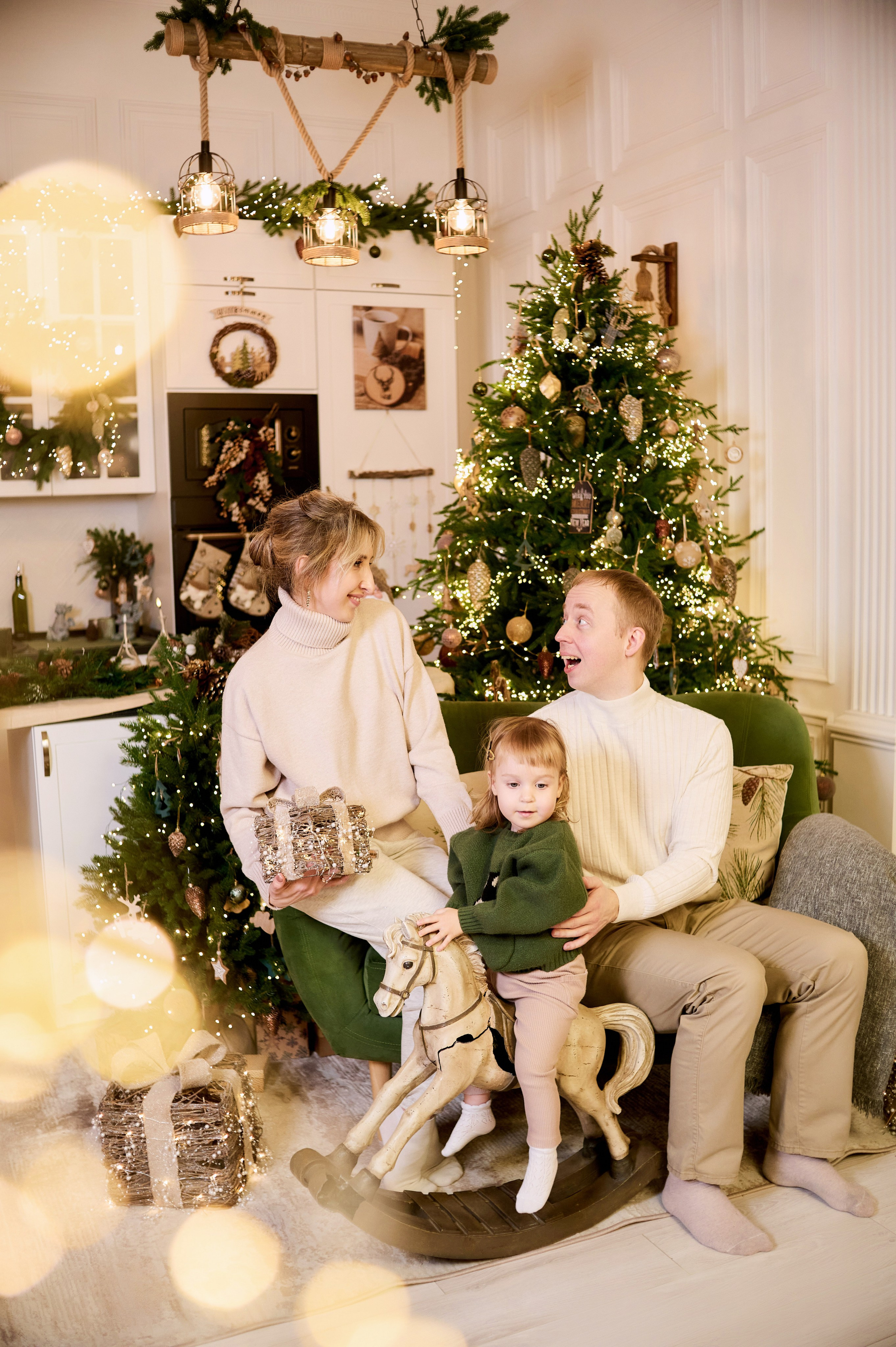 Новогодняя история. Семейный и детский фотограф в г. Ногинске Ангелина Хасанова