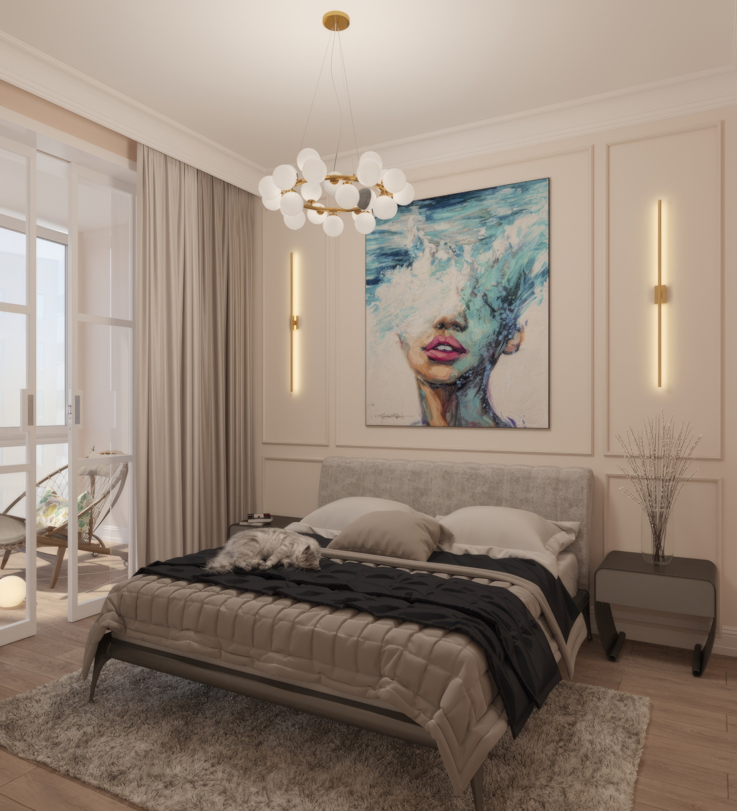 Квартира. Мансур Гусейнов дизайнер интерьеров г. Махачкала