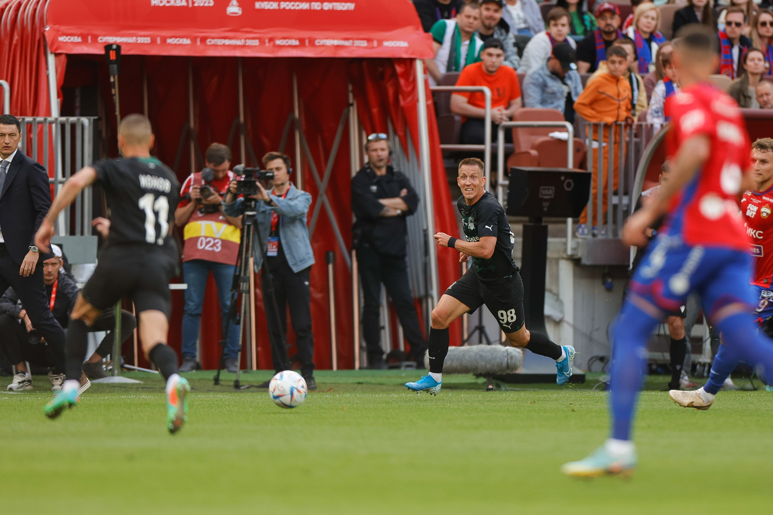 Финал РПЛ. ЦСКА — Краснодар. Спортивный репортажный фотограф Казань Нафис Сиразетдинов
