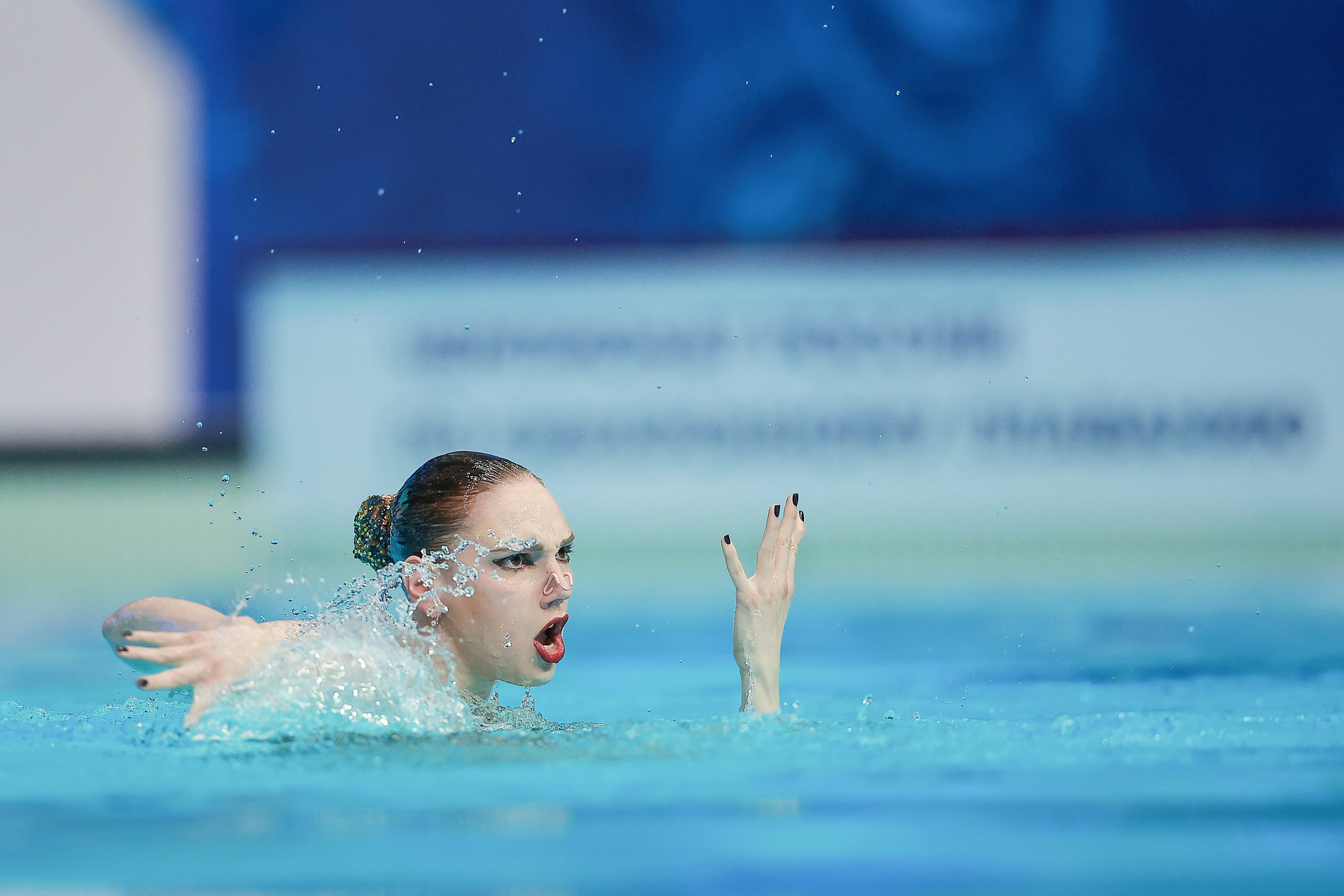 Чемпионат России по синхронному плаванию. Спортивный репортажный фотограф Казань Нафис Сиразетдинов