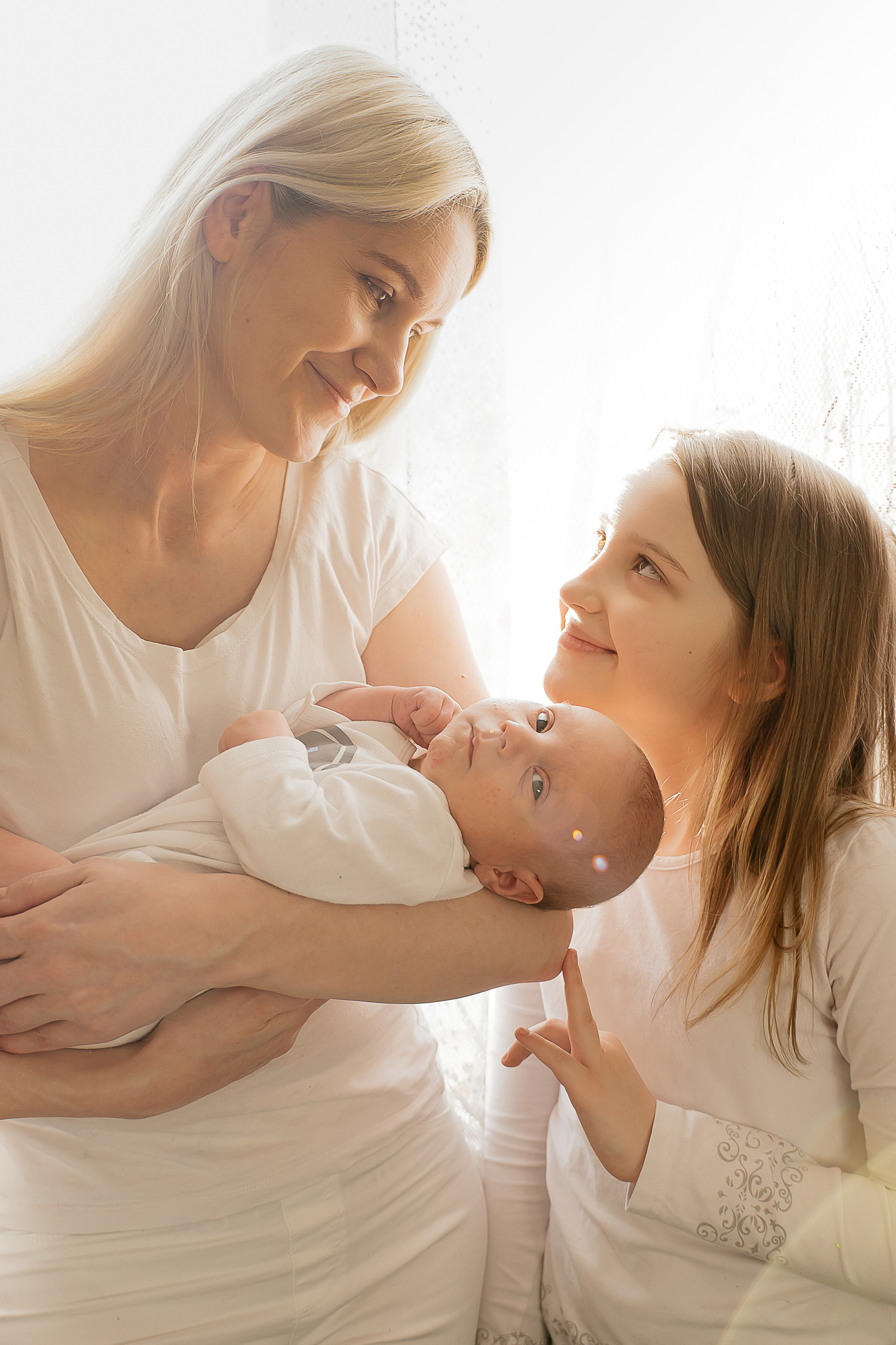 Таня, Сонечка и Богдаша. Фотограф на роды Москва Ольга Летучева