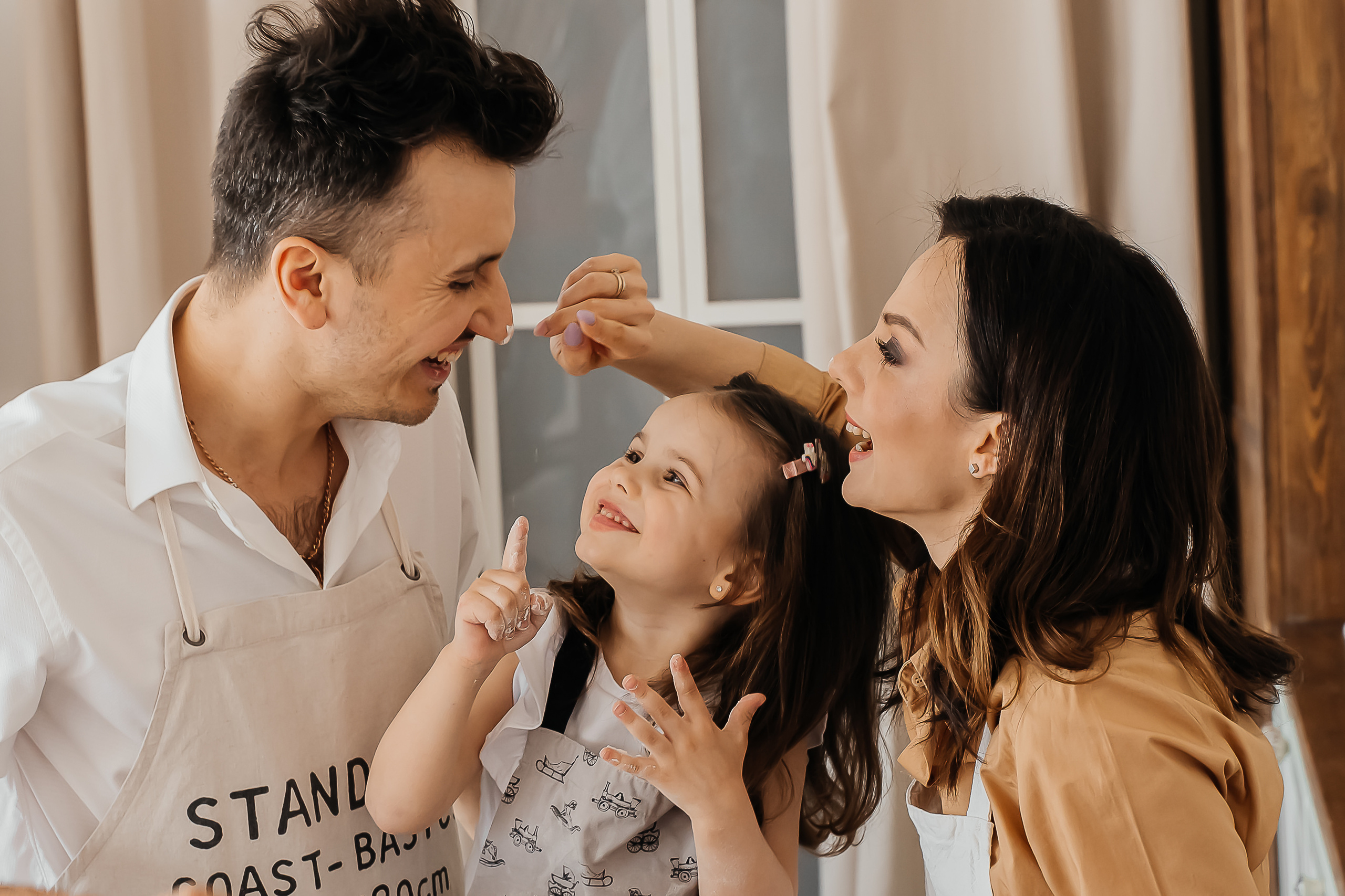 Наталья, Максим и Полинушка. Фотограф на роды Москва Ольга Летучева