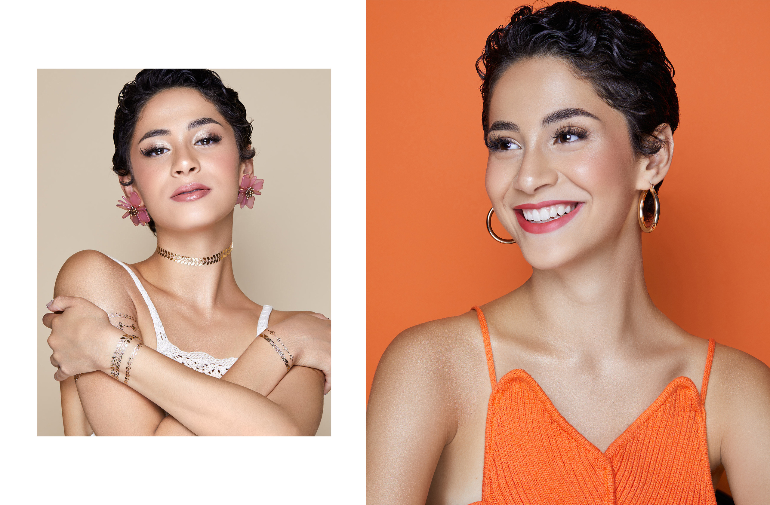 KIKO Milano. Beauty & fashion retoucher available worldwide Liya Embrace