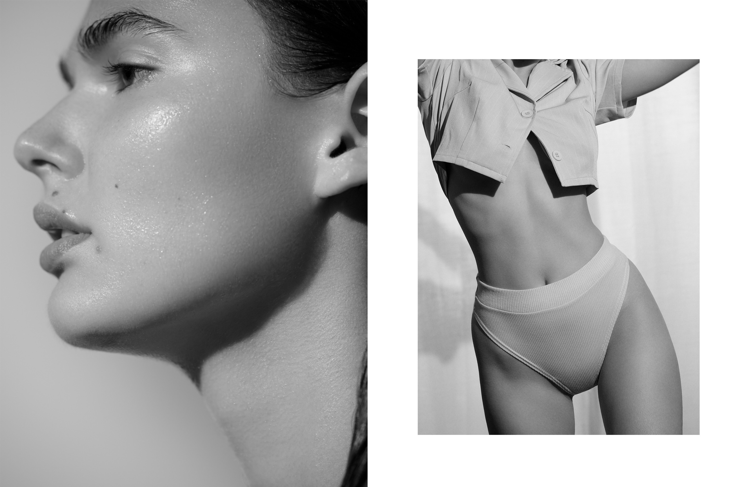 B&W. Beauty & fashion retoucher available worldwide Liya Embrace