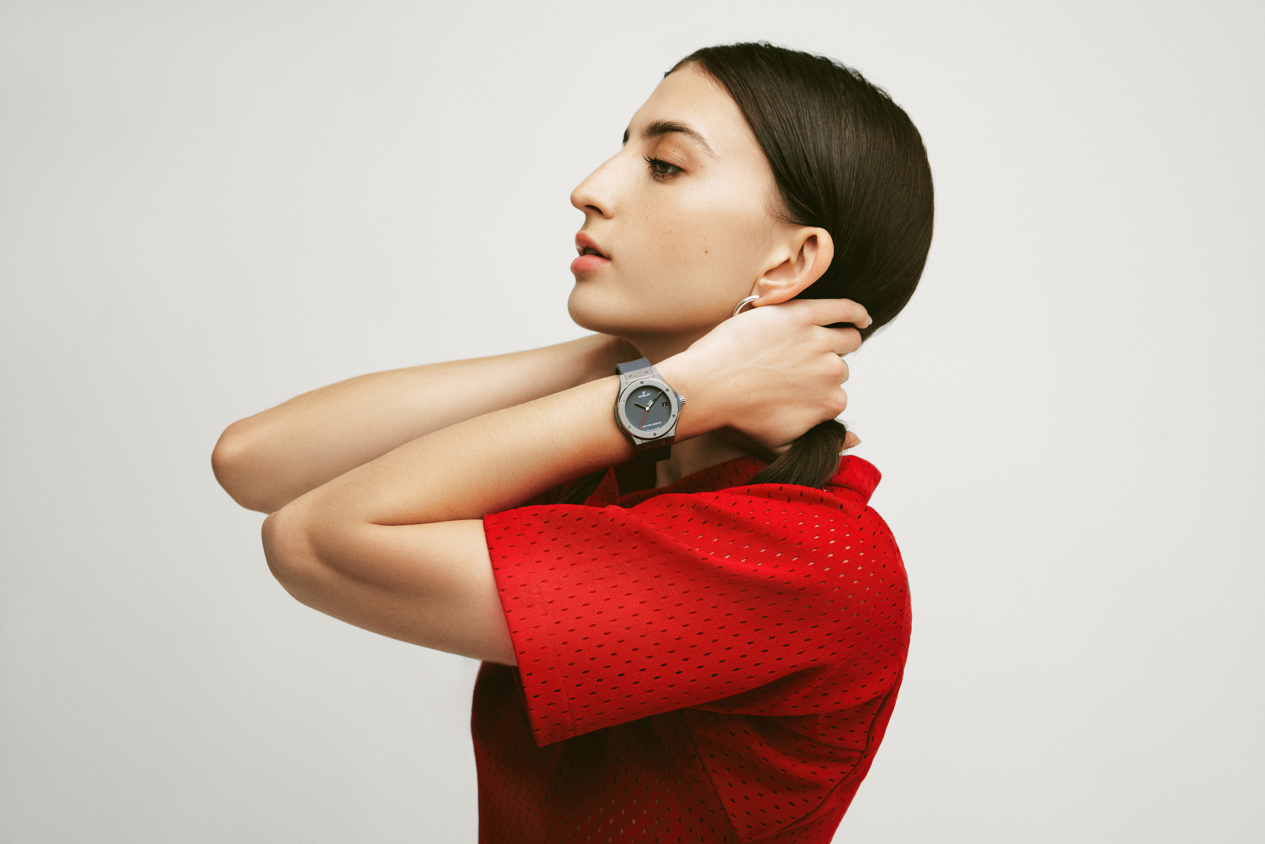 HUBLOT x HODINKEE. Beauty & fashion retoucher available worldwide Liya Embrace