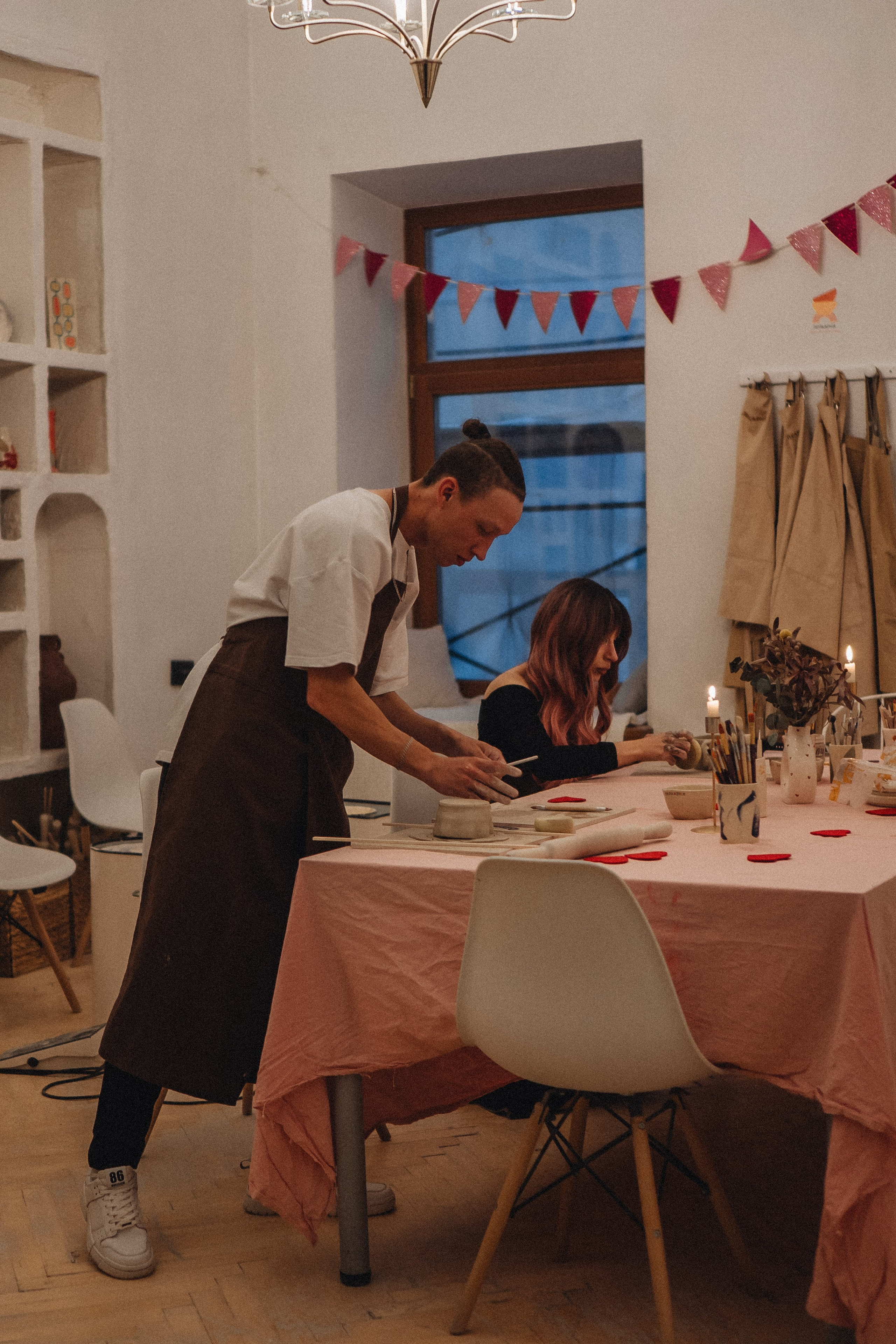 СВИДАНИЕ В ГОНЧАРНОЙ МАСТЕРСКОЙ. Профессиональный фотограф, Санкт-Петербург — Виктория Богомолова