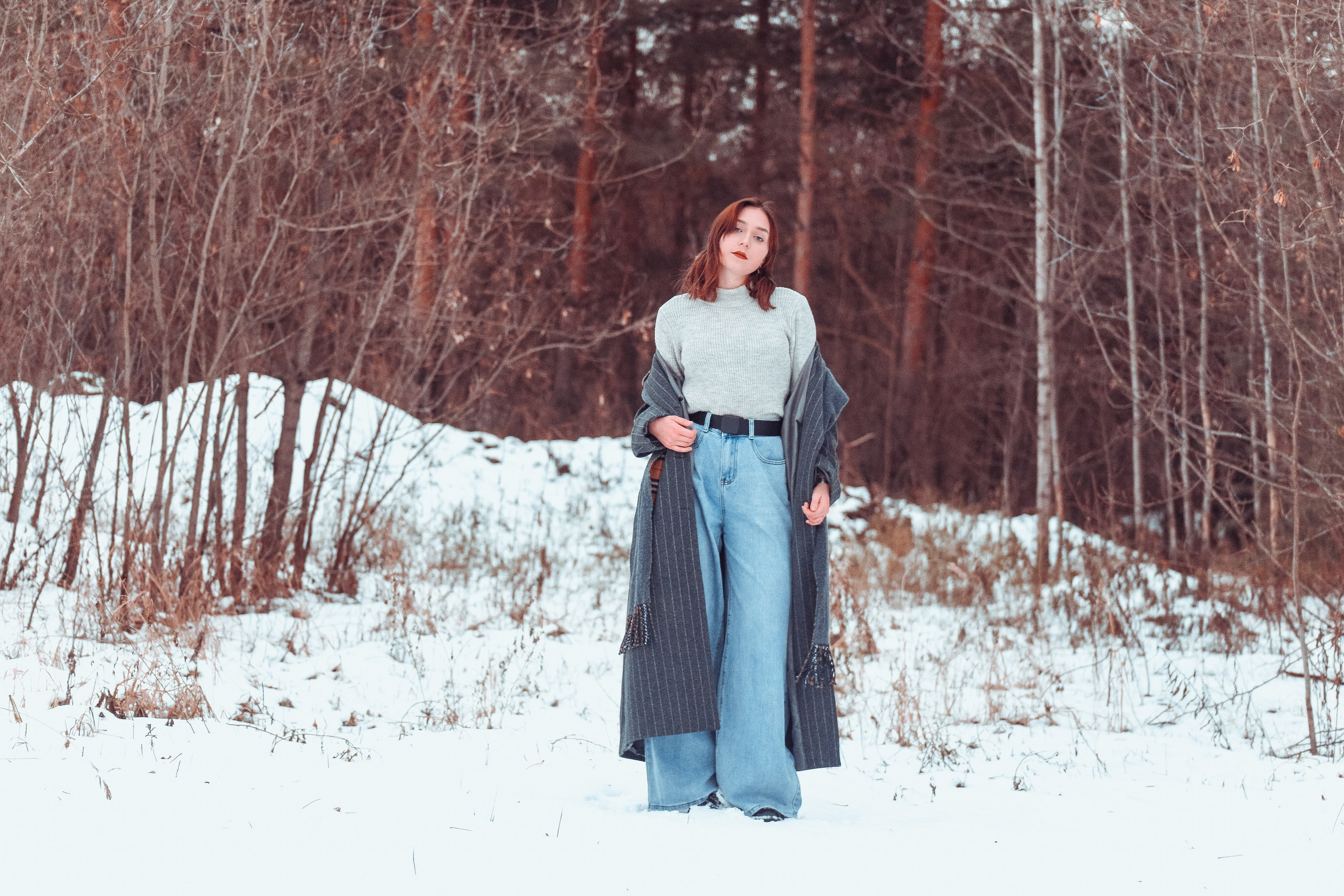 Ксюша в лесу. Фотограф Пермь. Фотосессия в фотостудии Перми и на свежем воздухе