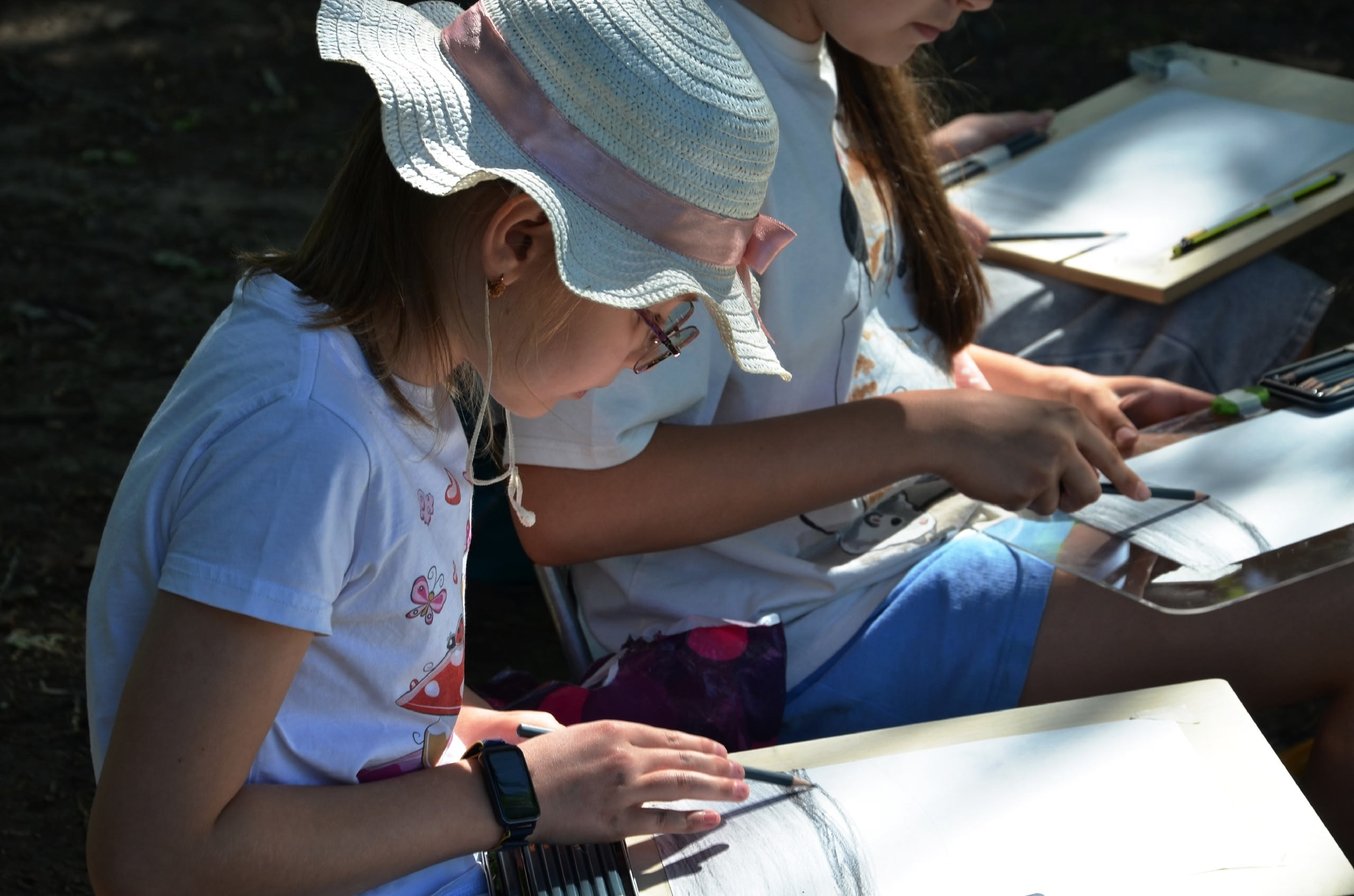 Творческие занятия на природе. Изостудия «Мы рисуем!» ♥ Южное Бутово, Москва