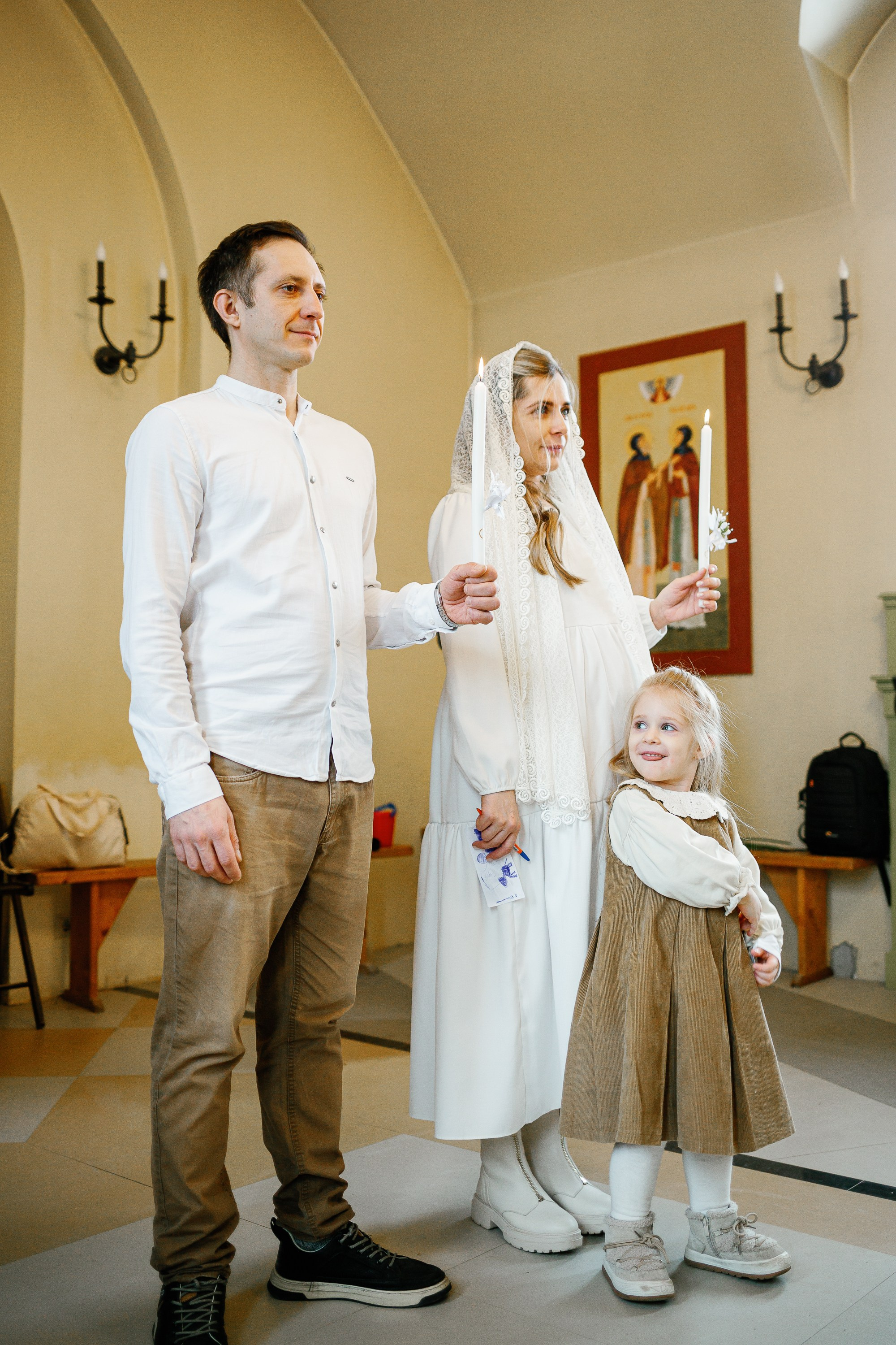 Венчание семейной пары