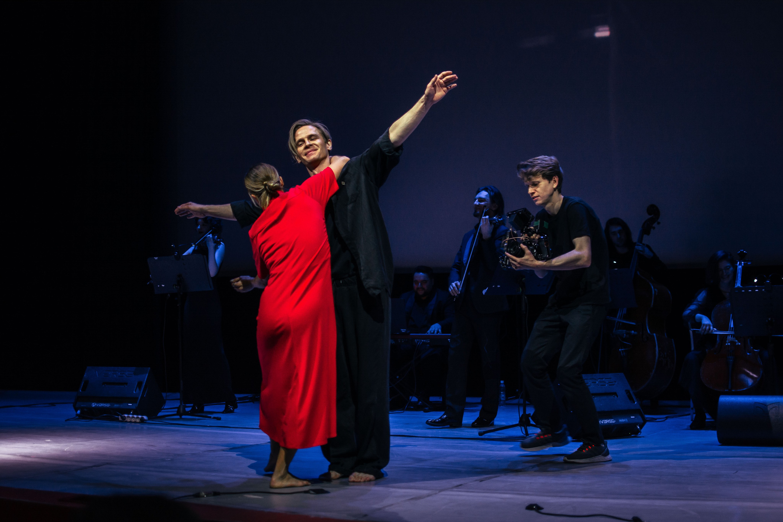 Концерт оркестра Cinematica. Репортажный фотограф в Новосибирске