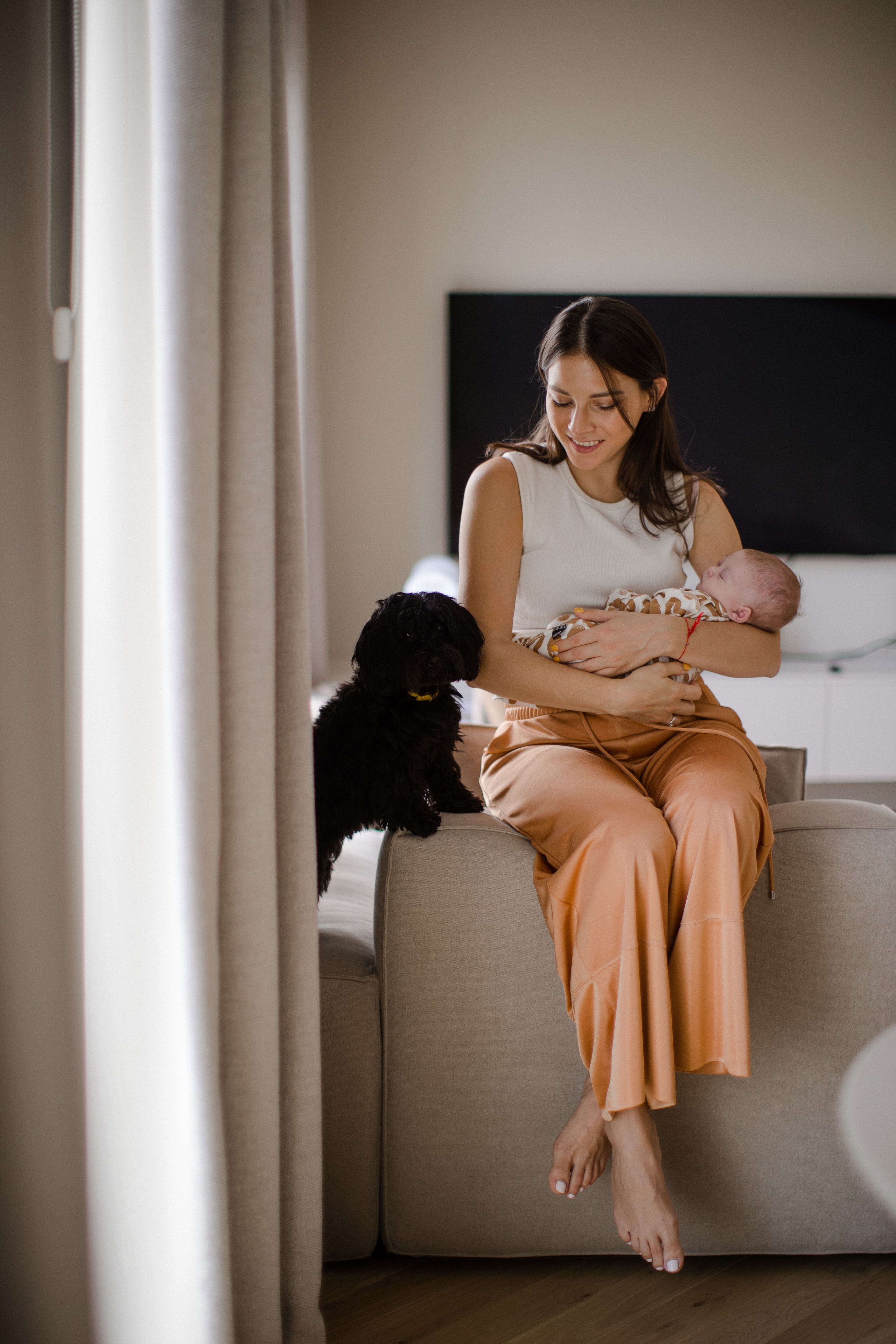 Диля с семьей. Семейный и детский фотограф в Москве Кузьмина Мария