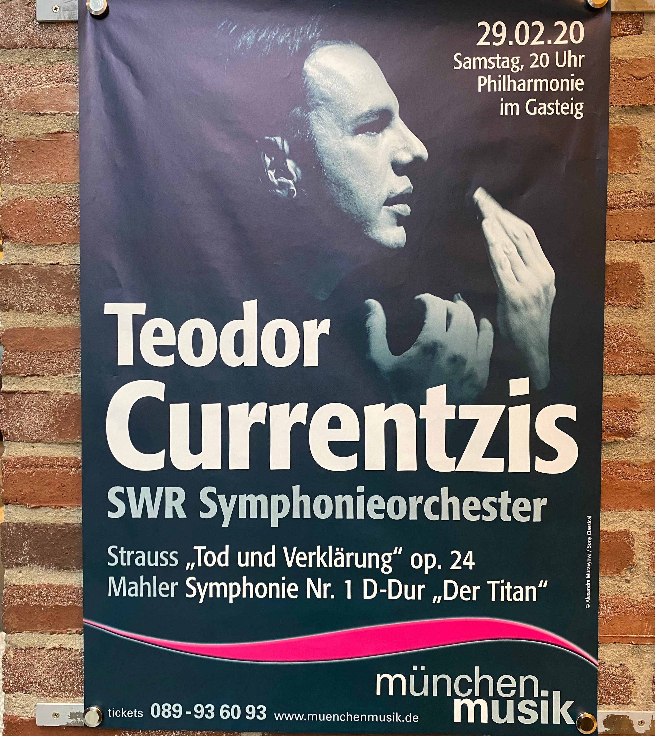 TEODOR CURRENTZIS. Visual artist and photographer Alexandra Muravyeva