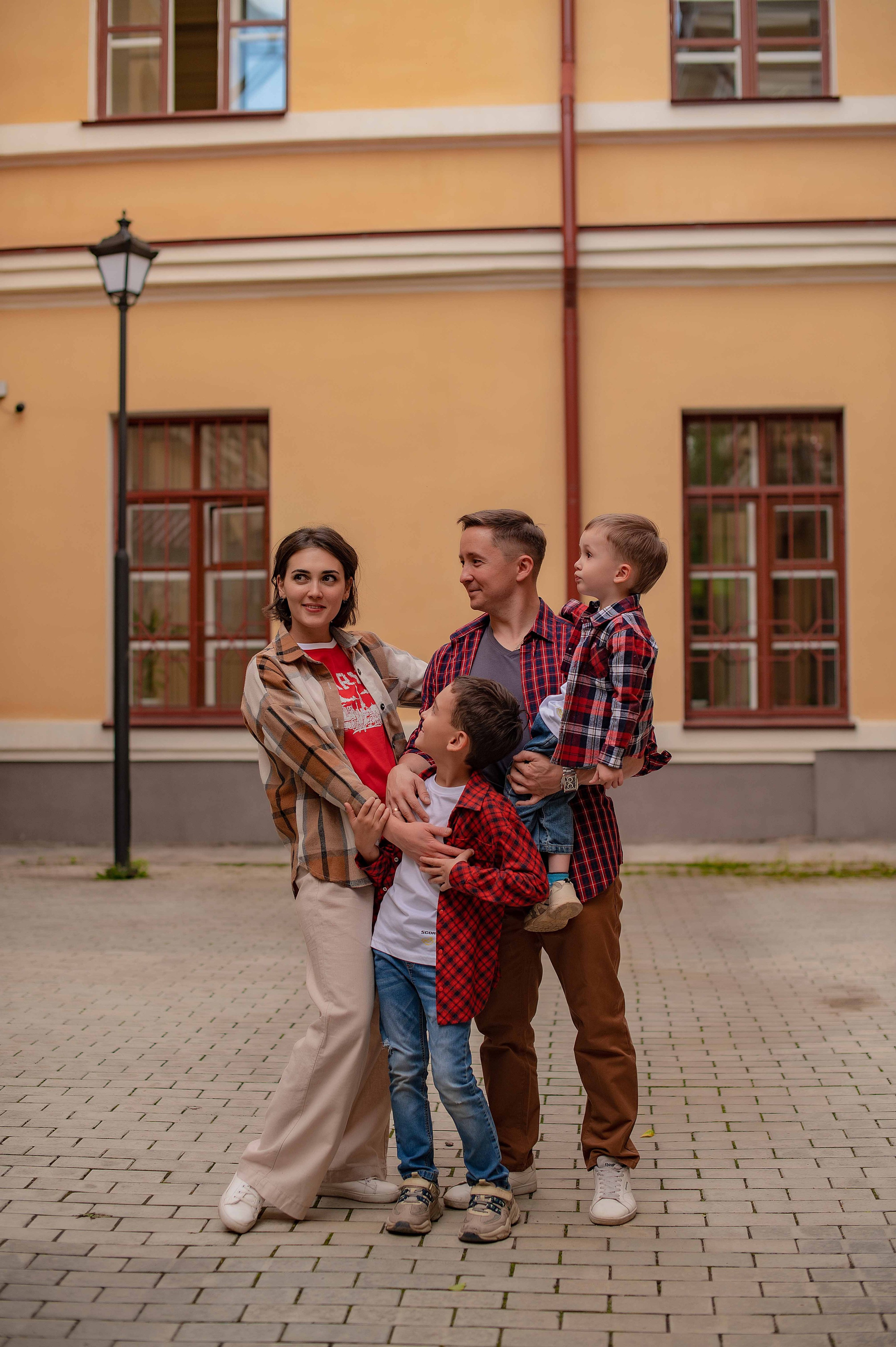 Семья Игоря и Екатерины. Фотограф Виктория Воронина