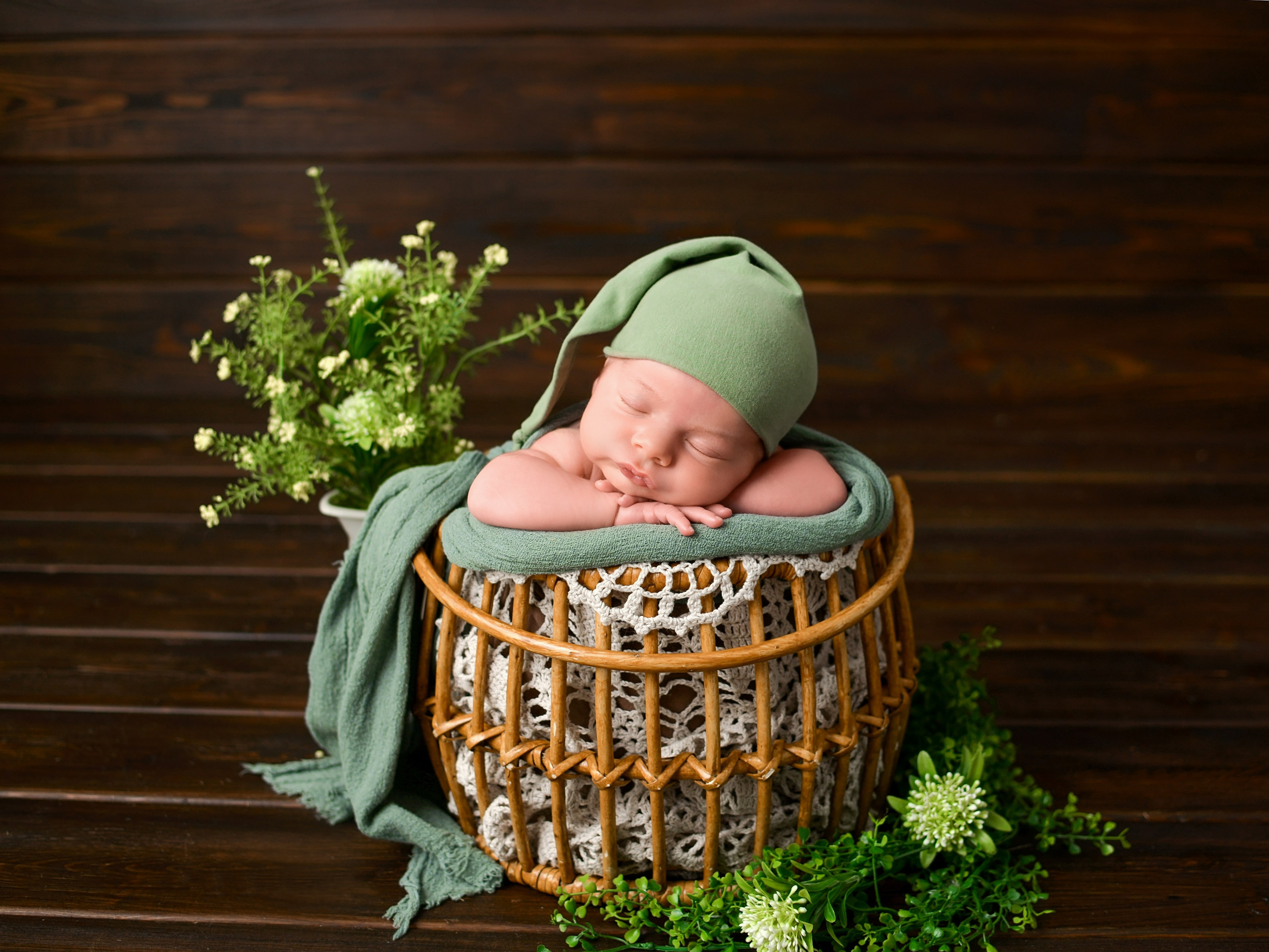 Фотосессия новорожденного в Краснодаре. Фотограф новорожденных Краснодар Малышенко Надежда