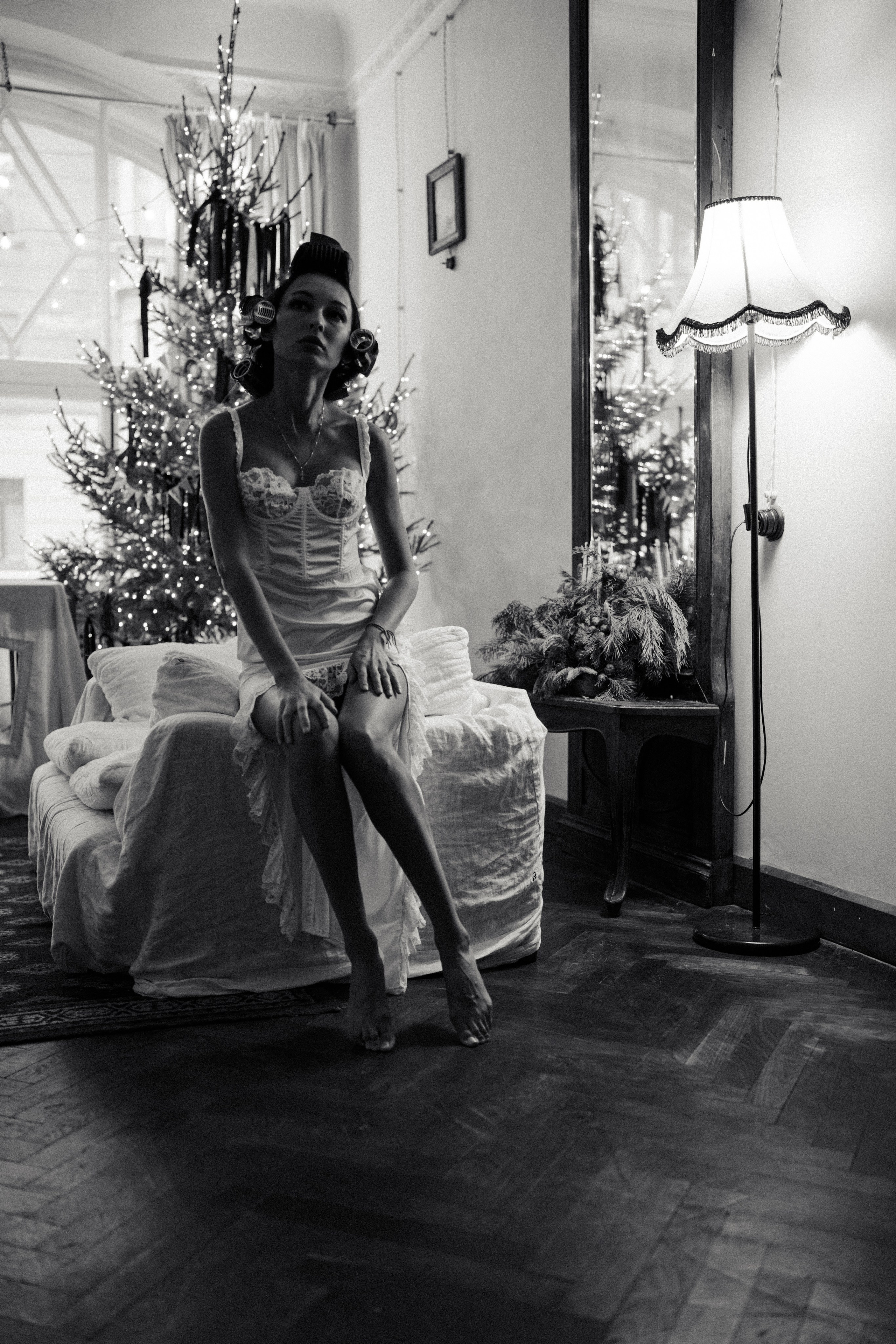 ФОТОСЕСИИЯ К НОВОМУ ГОДУ В АТМОСФЕРНОЙ СТУДИИВ ЦЕНТРЕ ПИТЕРАИ ВИНТАЖНЫЙ ОБРАЗ. Профессиональный фотограф, Санкт-Петербург — Виктория Богомолова