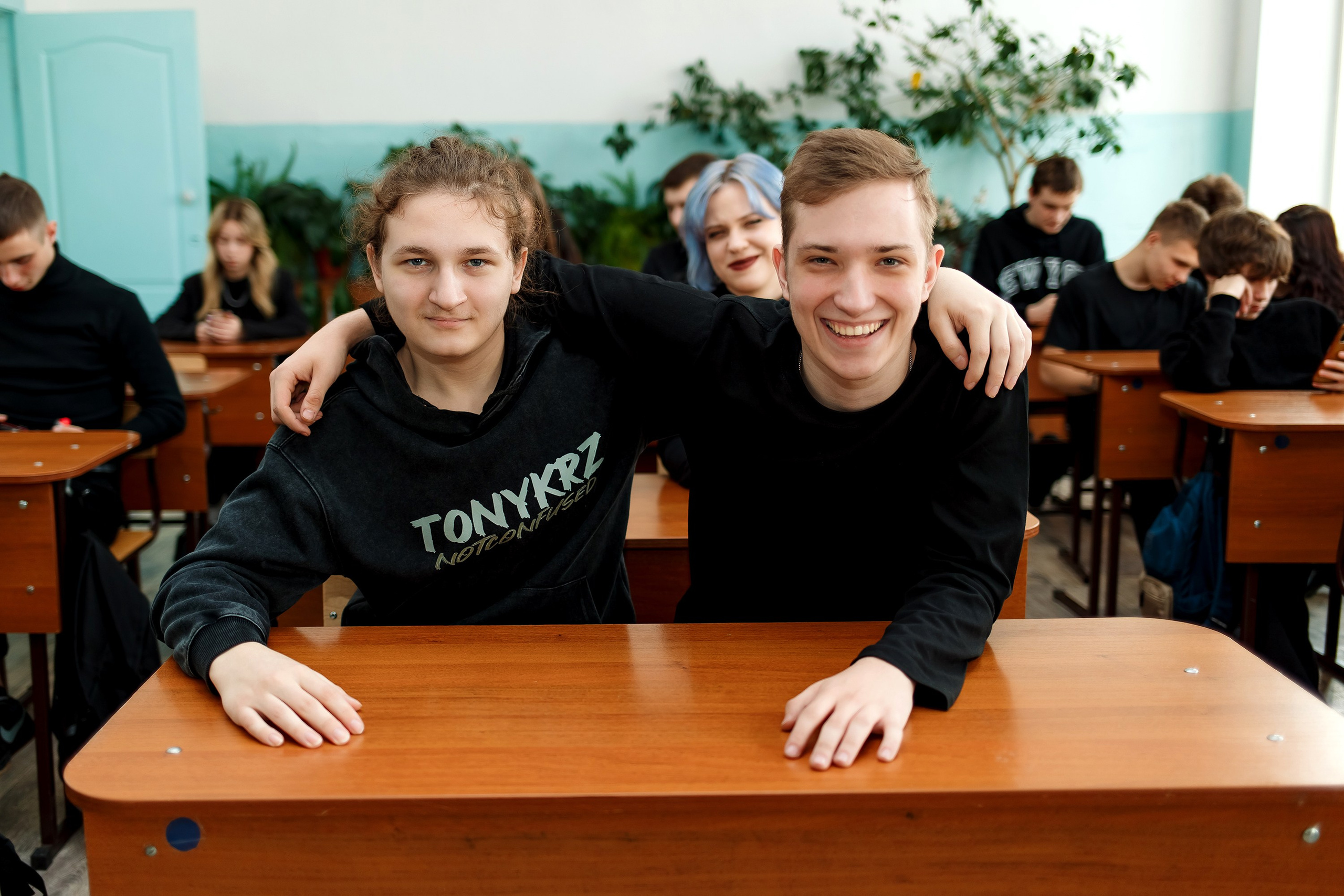 11 класс съемка в школе. Фотограф Любовь Корниенко, Примоский край