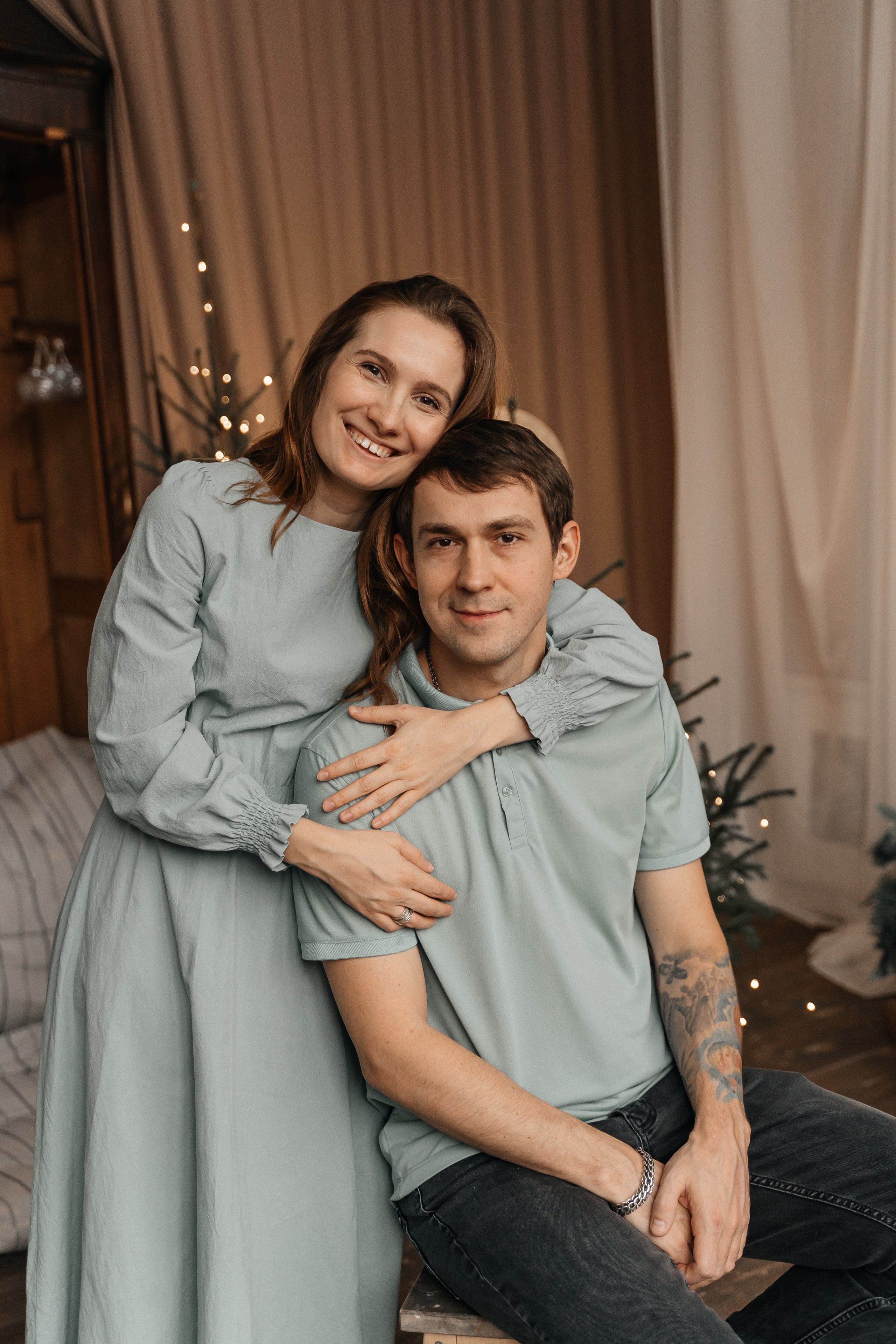 Серёжа, Аня и Василина. Волик Мария