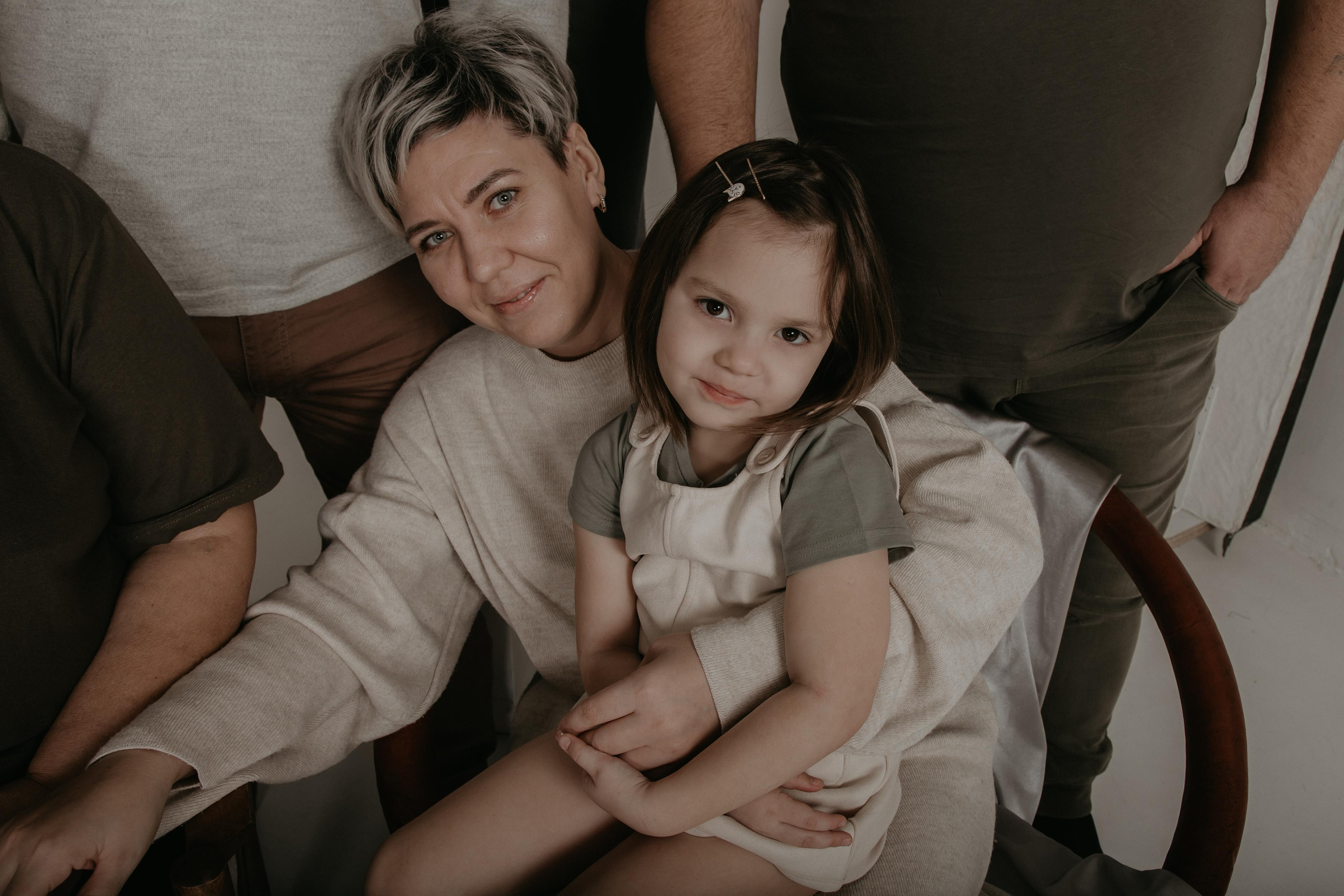 Большая семья. Фотограф Авилова Дарья ● Тюмень● Съемка больших семей ●Архив поколений