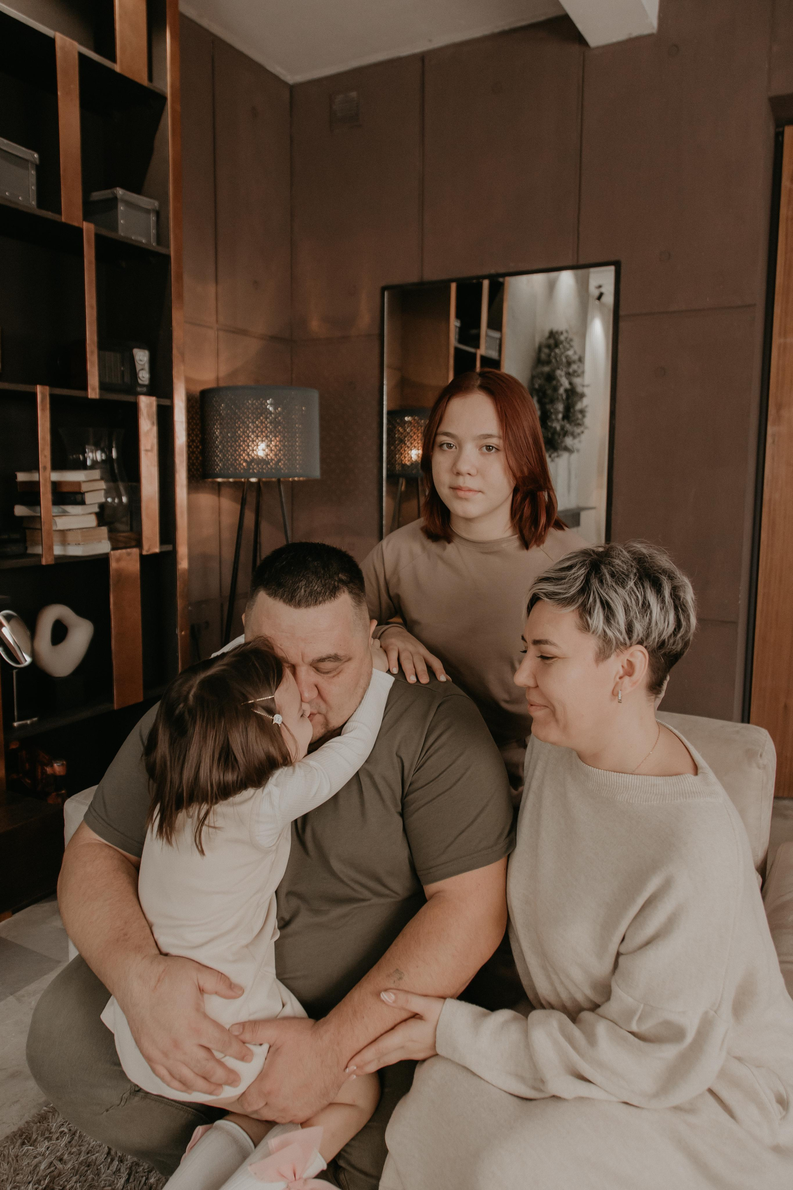 Большая семья. Фотограф Авилова Дарья ● Тюмень● Съемка больших семей ●Архив поколений