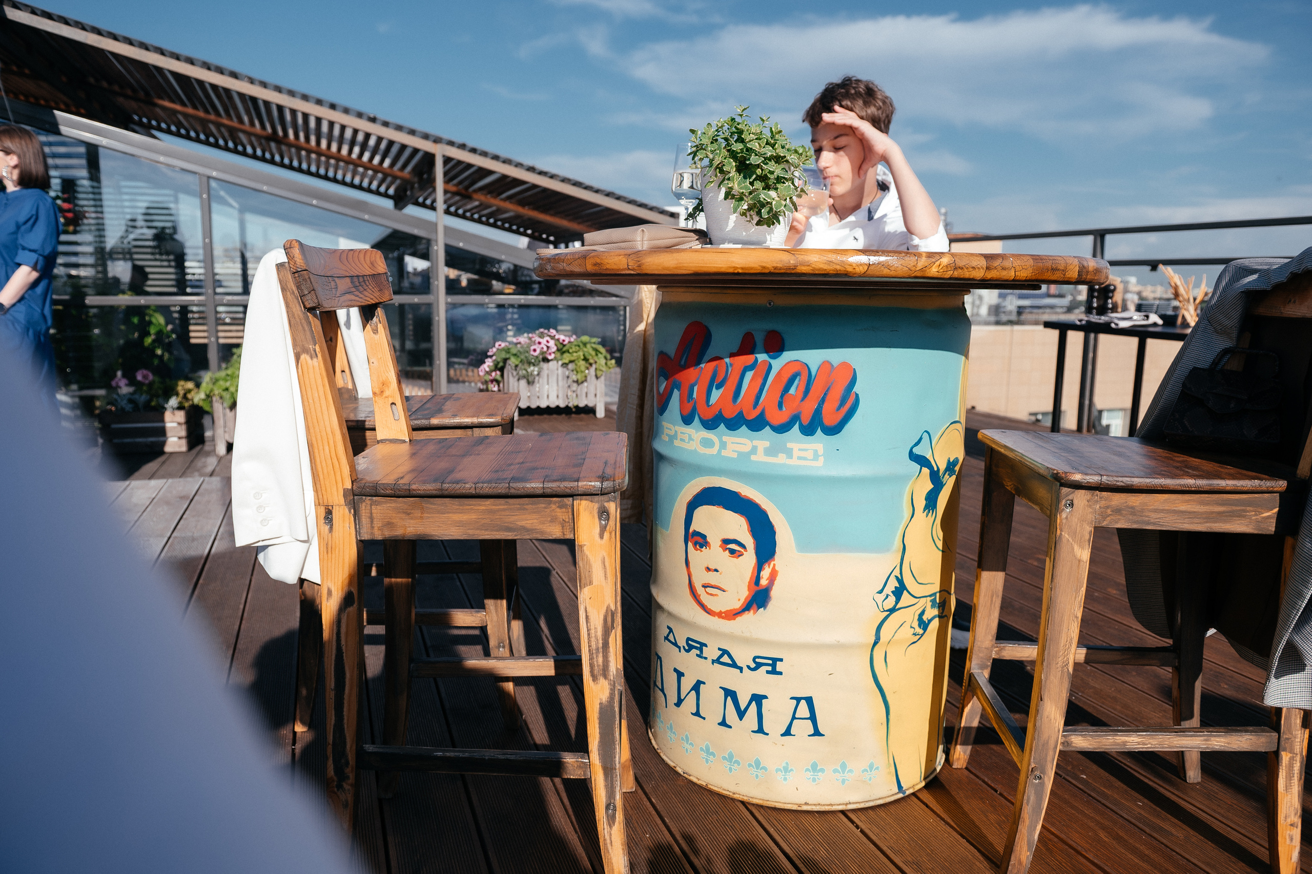 Где-то выше домов. Алина Посторонка