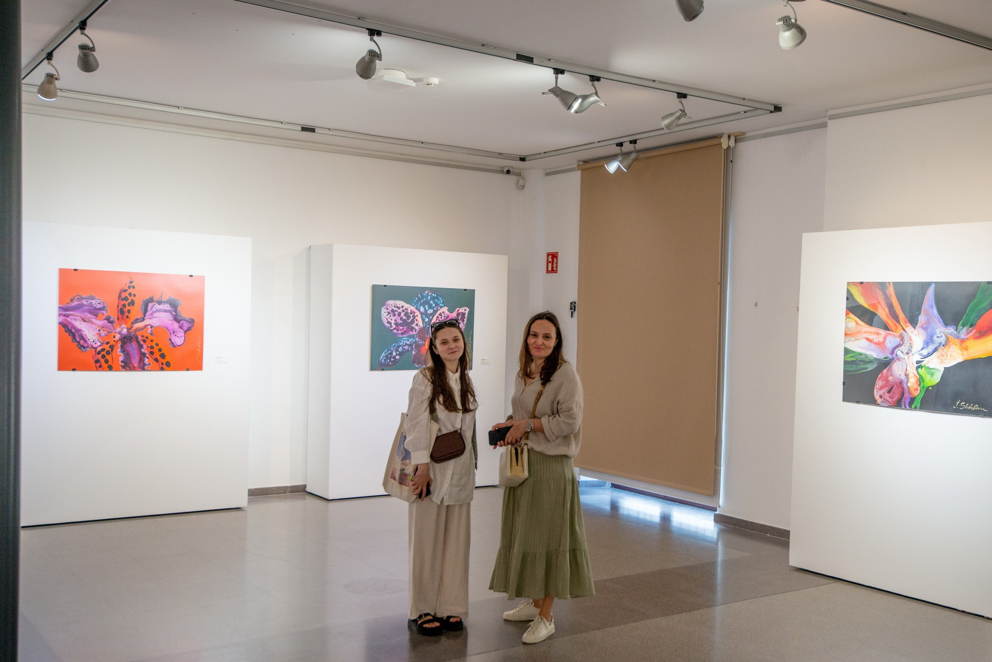 Abstract Art Exhibition. Photographer Aleksandr Rybintsev