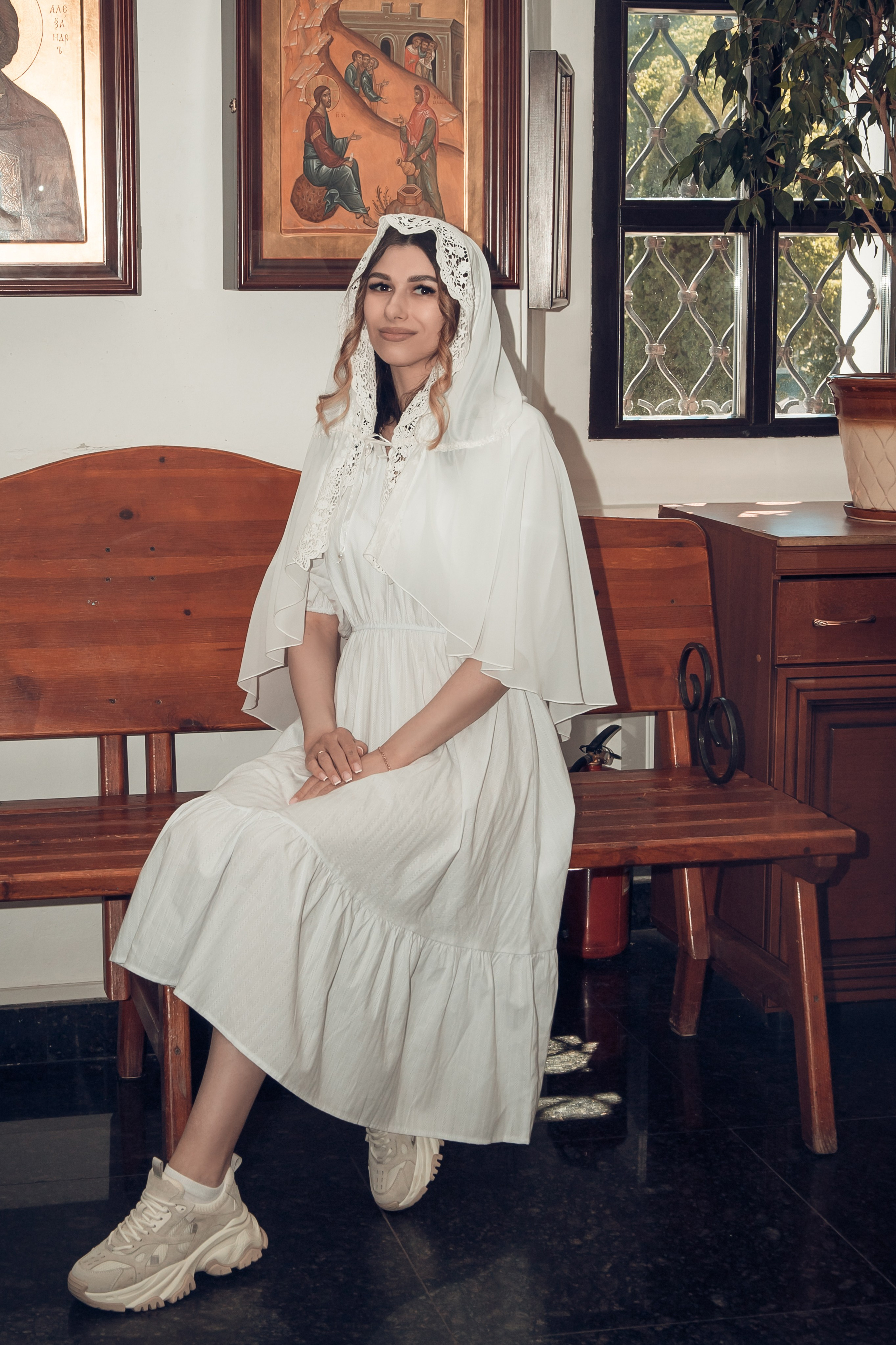 Таинство Крещения Киры. Благовещенская церковь. Семейный фотограф в Рязани и Рязанской области