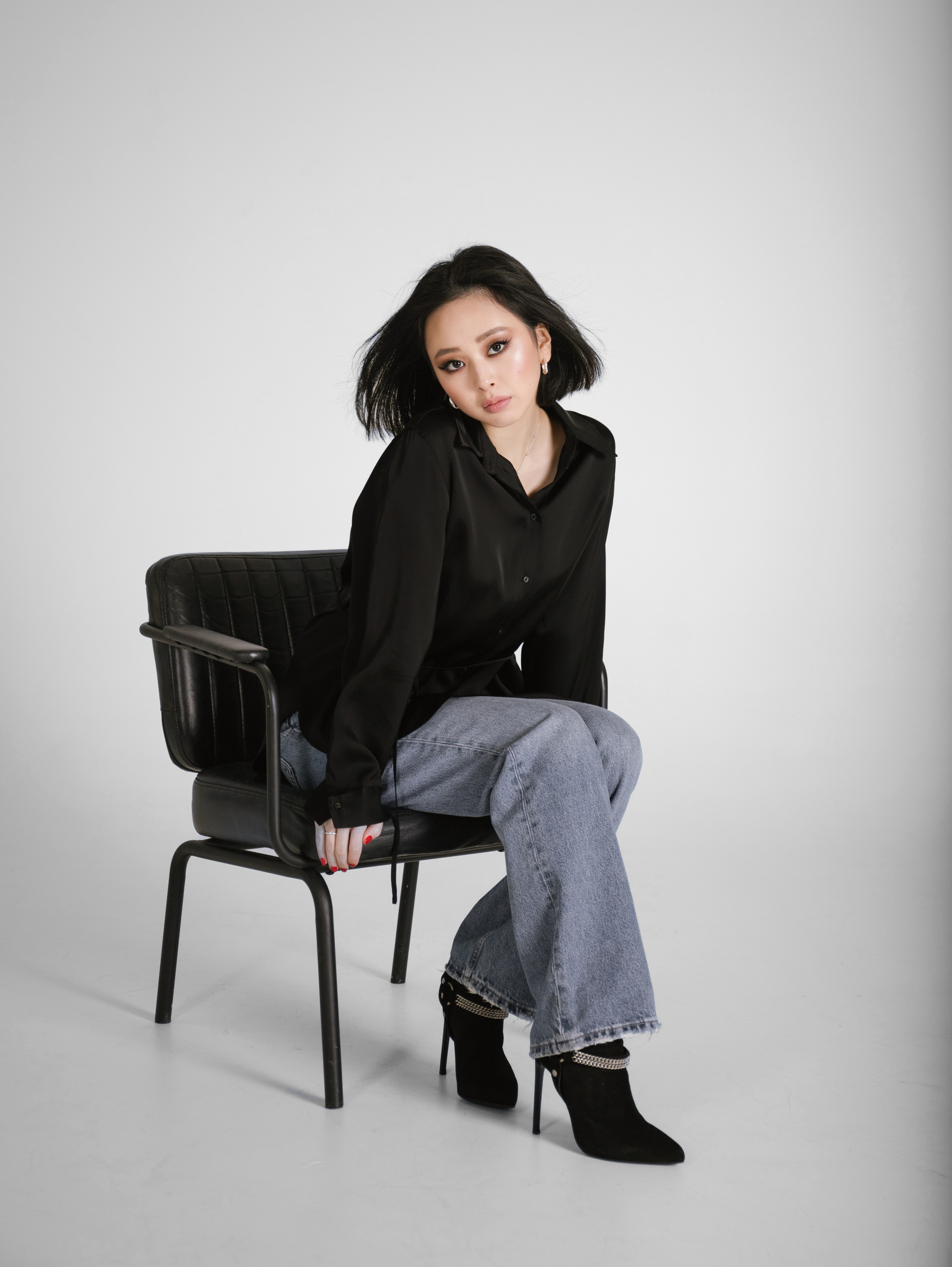 На циклораме. Свадебный и семейный фотограф в Москве Мила Широких