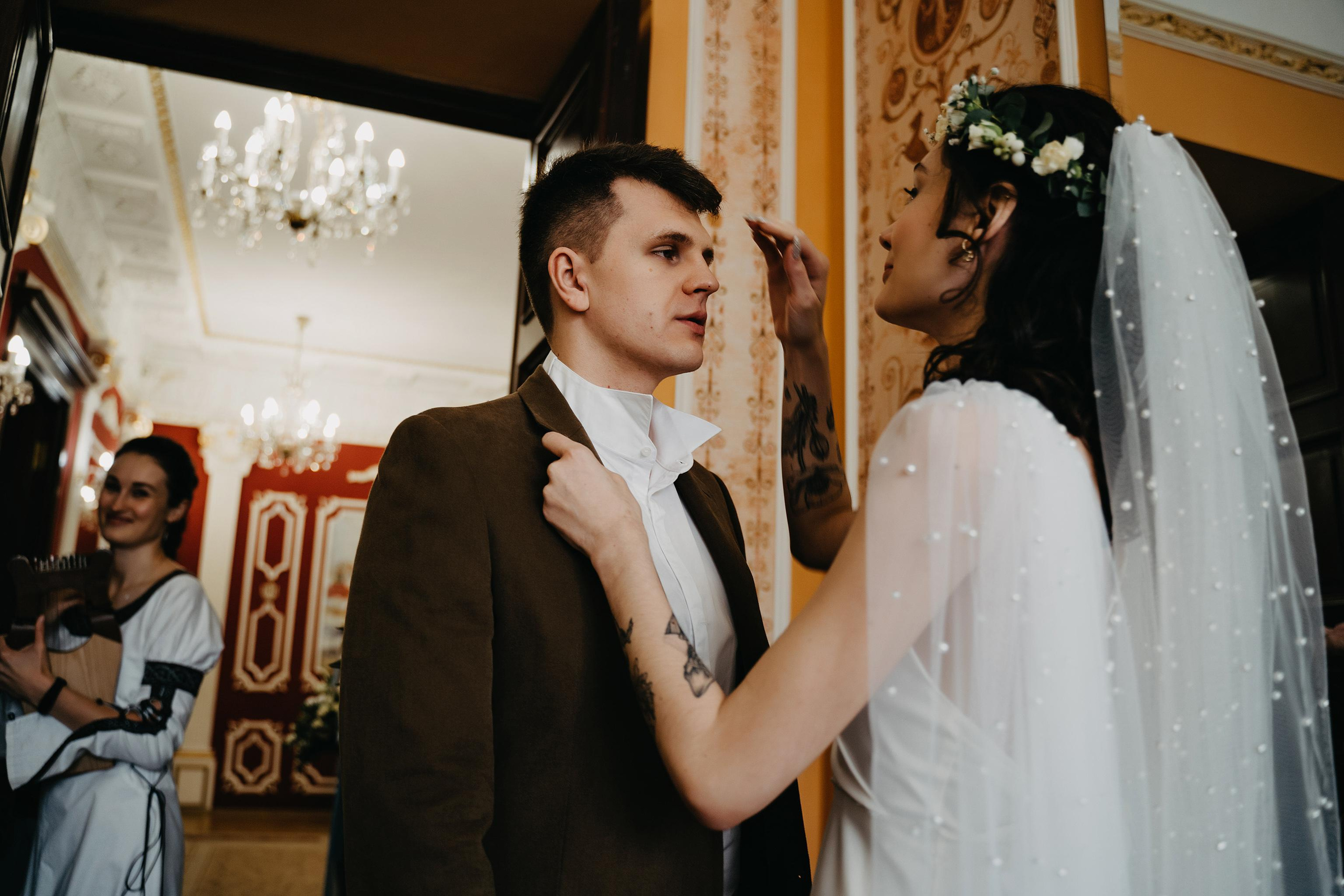 Никита и Мария Грибоедовский ЗАГС. Свадебный фотограф