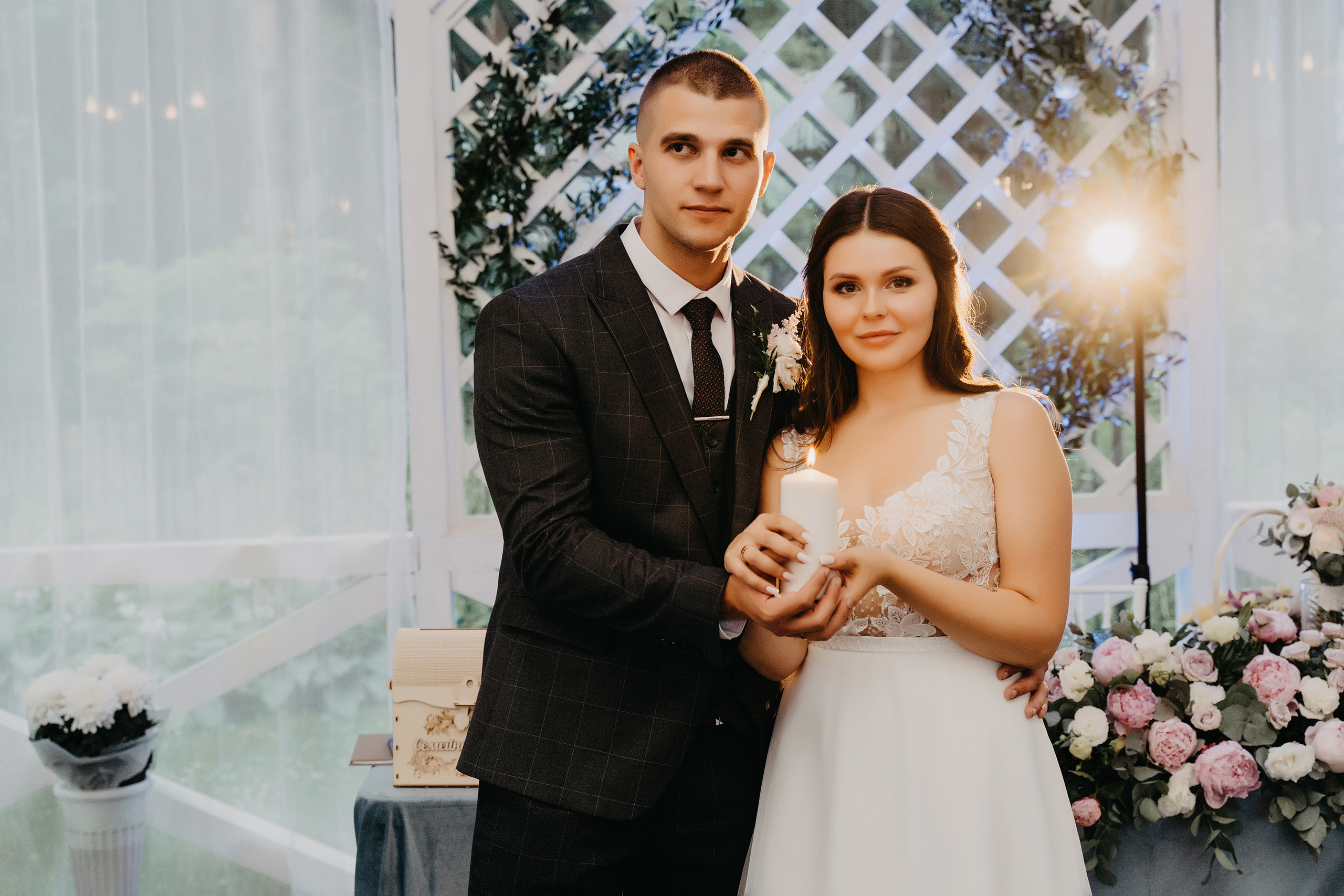 Денис и Ирина (полный день+ выездная регистрация). Свадебный фотограф