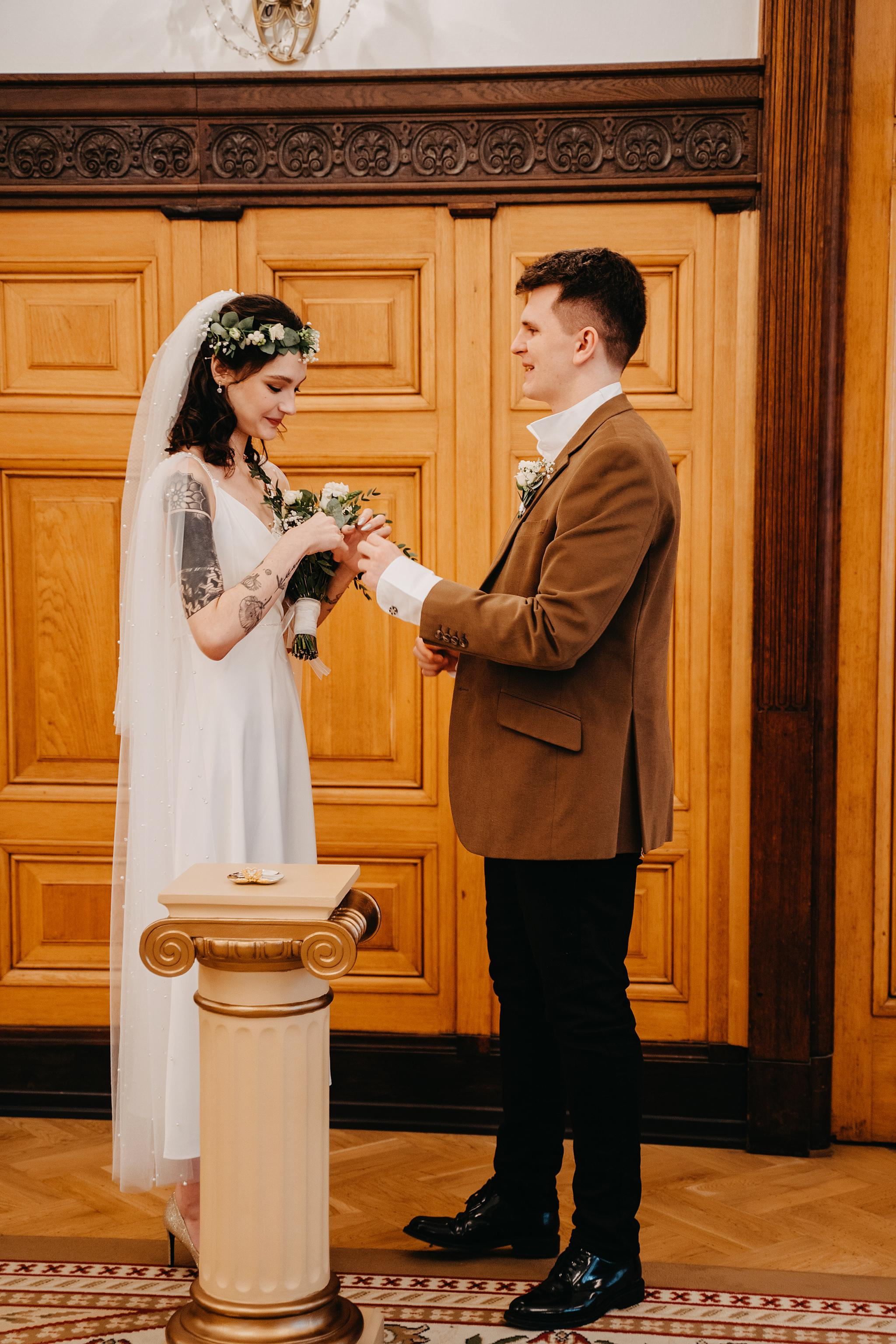 Никита и Мария Грибоедовский ЗАГС. Свадебный фотограф