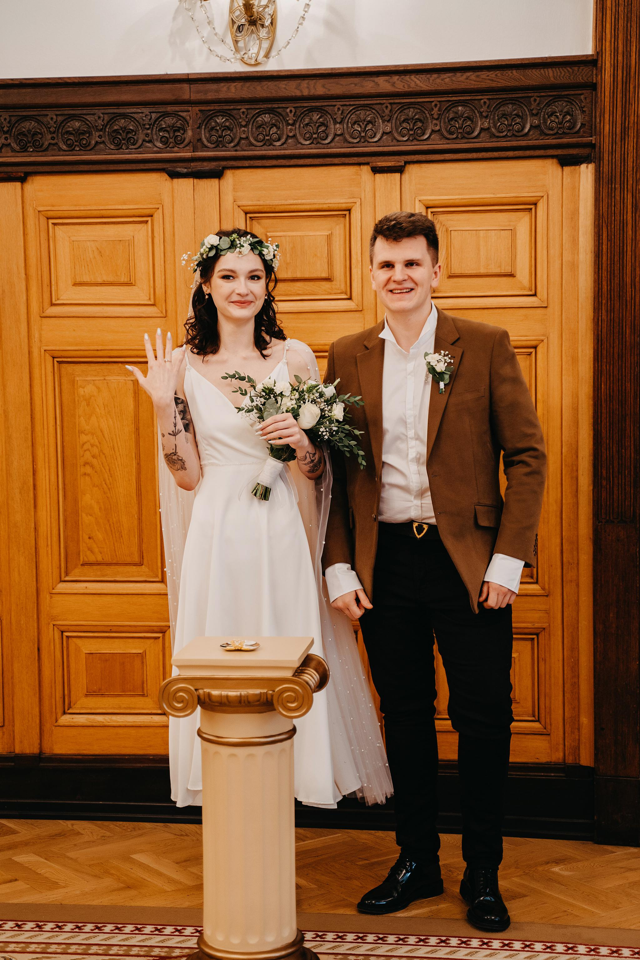 Никита и Мария Грибоедовский ЗАГС. Свадебный фотограф