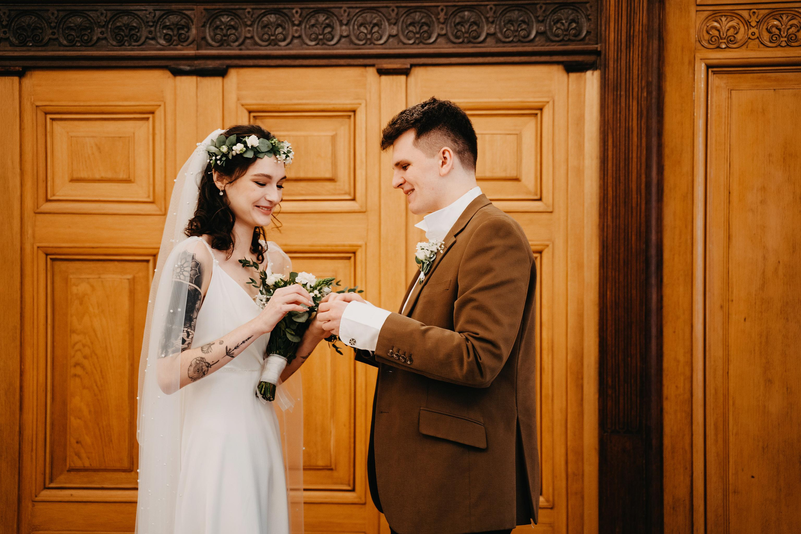 Никита и Мария Грибоедовский ЗАГС. Свадебный фотограф