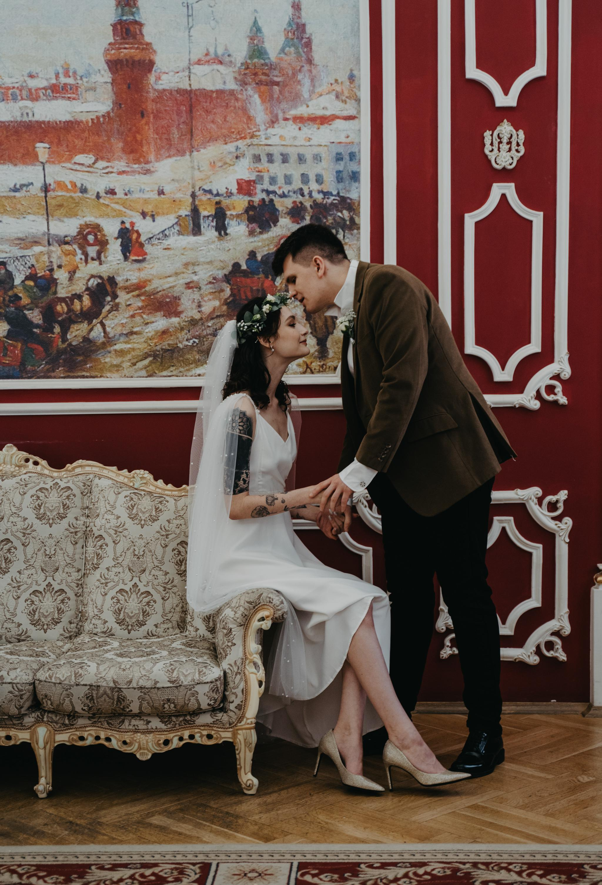 Никита и Мария Грибоедовский ЗАГС. Свадебный фотограф