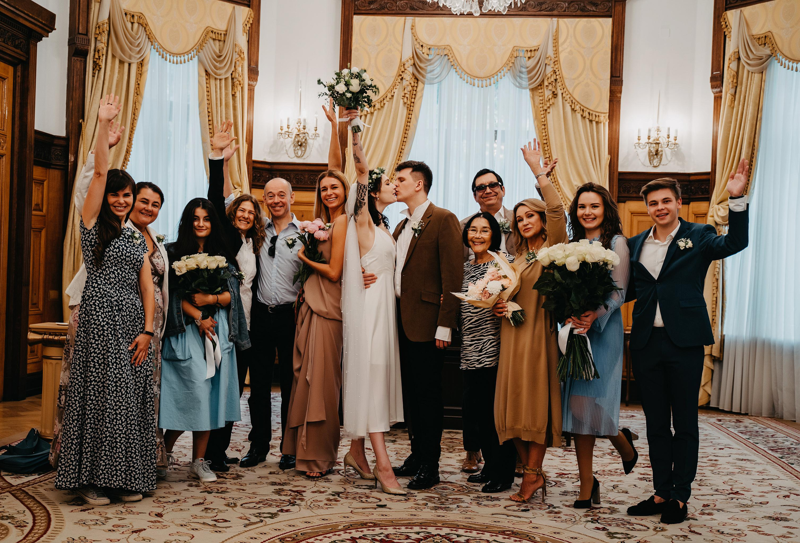 Никита и Мария Грибоедовский ЗАГС. Свадебный фотограф