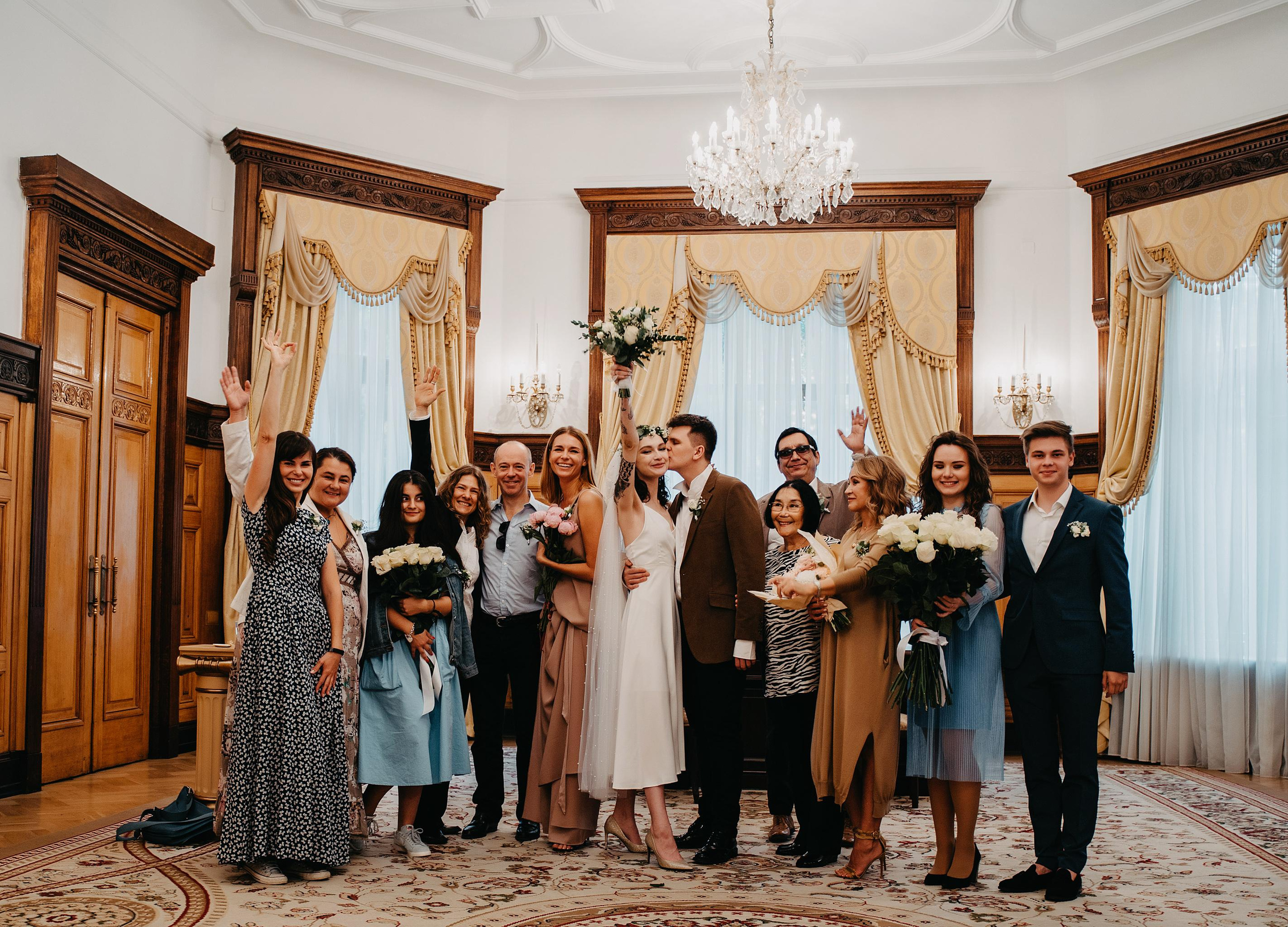 Никита и Мария Грибоедовский ЗАГС. Свадебный фотограф