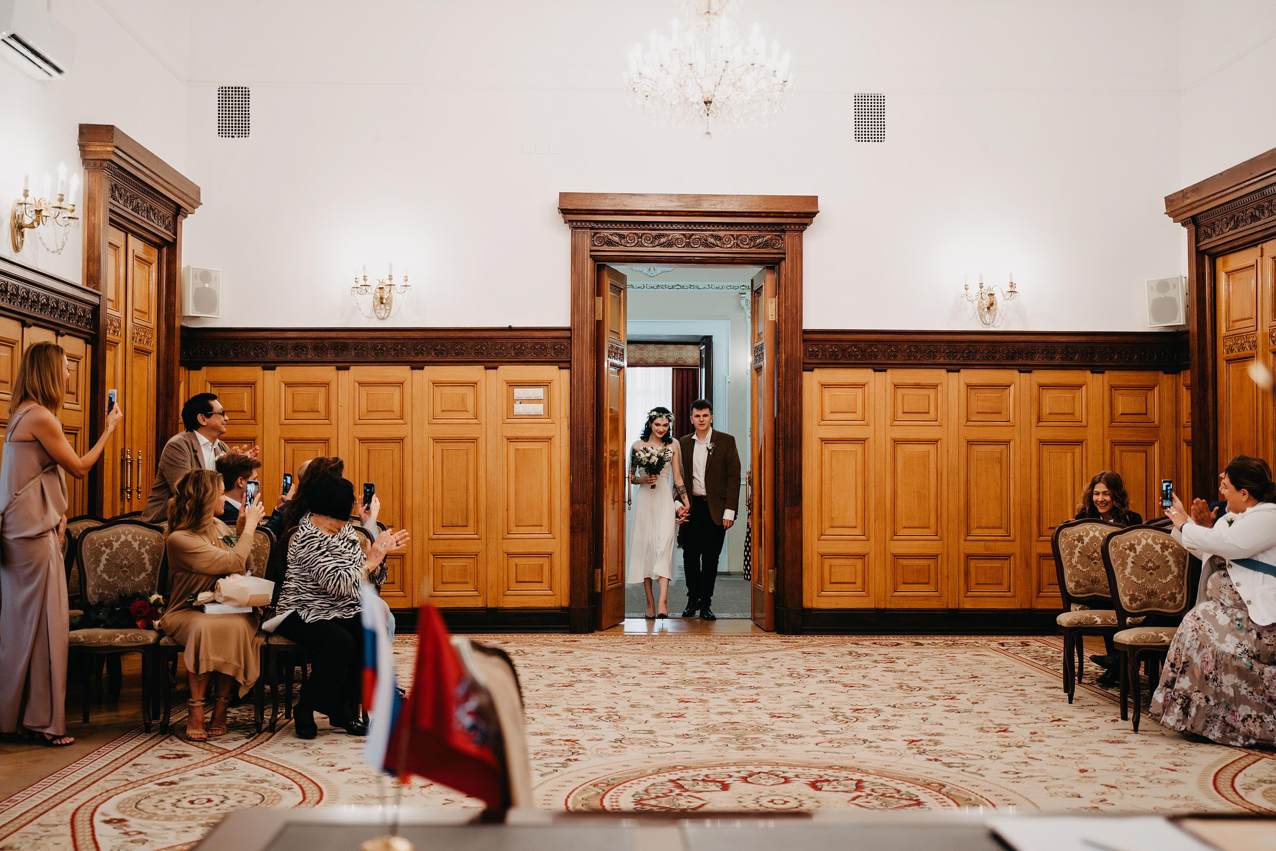 Никита и Мария Грибоедовский ЗАГС. Свадебный фотограф