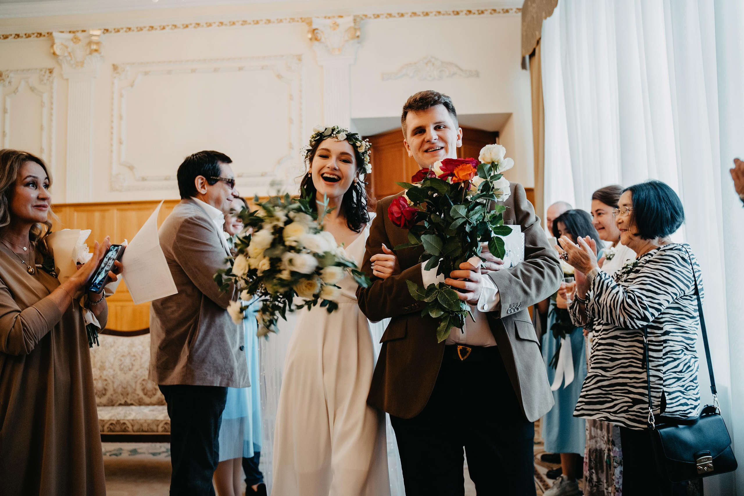 Никита и Мария Грибоедовский ЗАГС. Свадебный фотограф