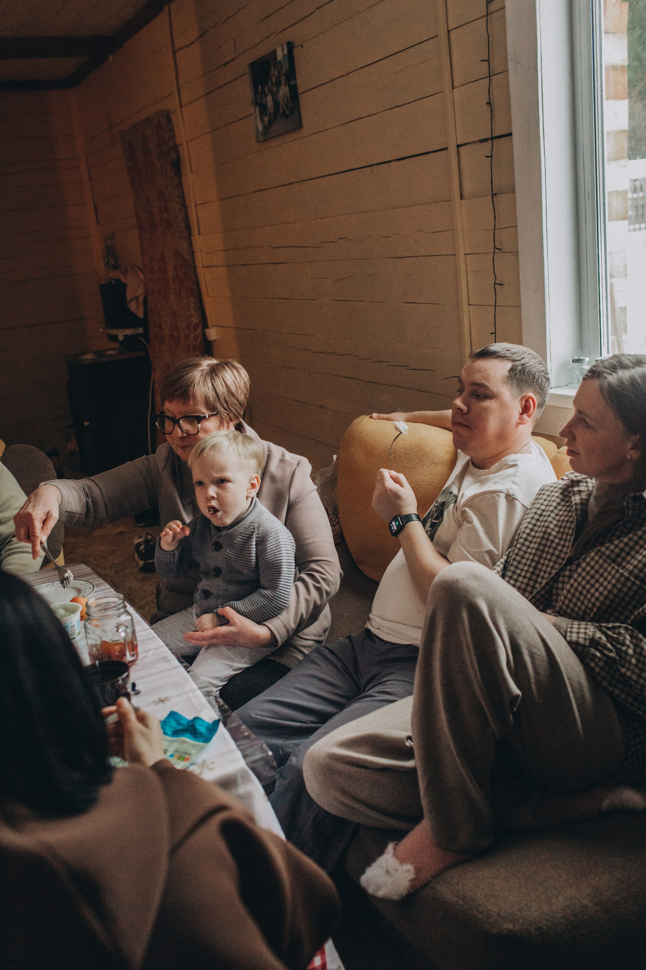 Женечка с семьей. Дачная история. Семейный фотограф Томск