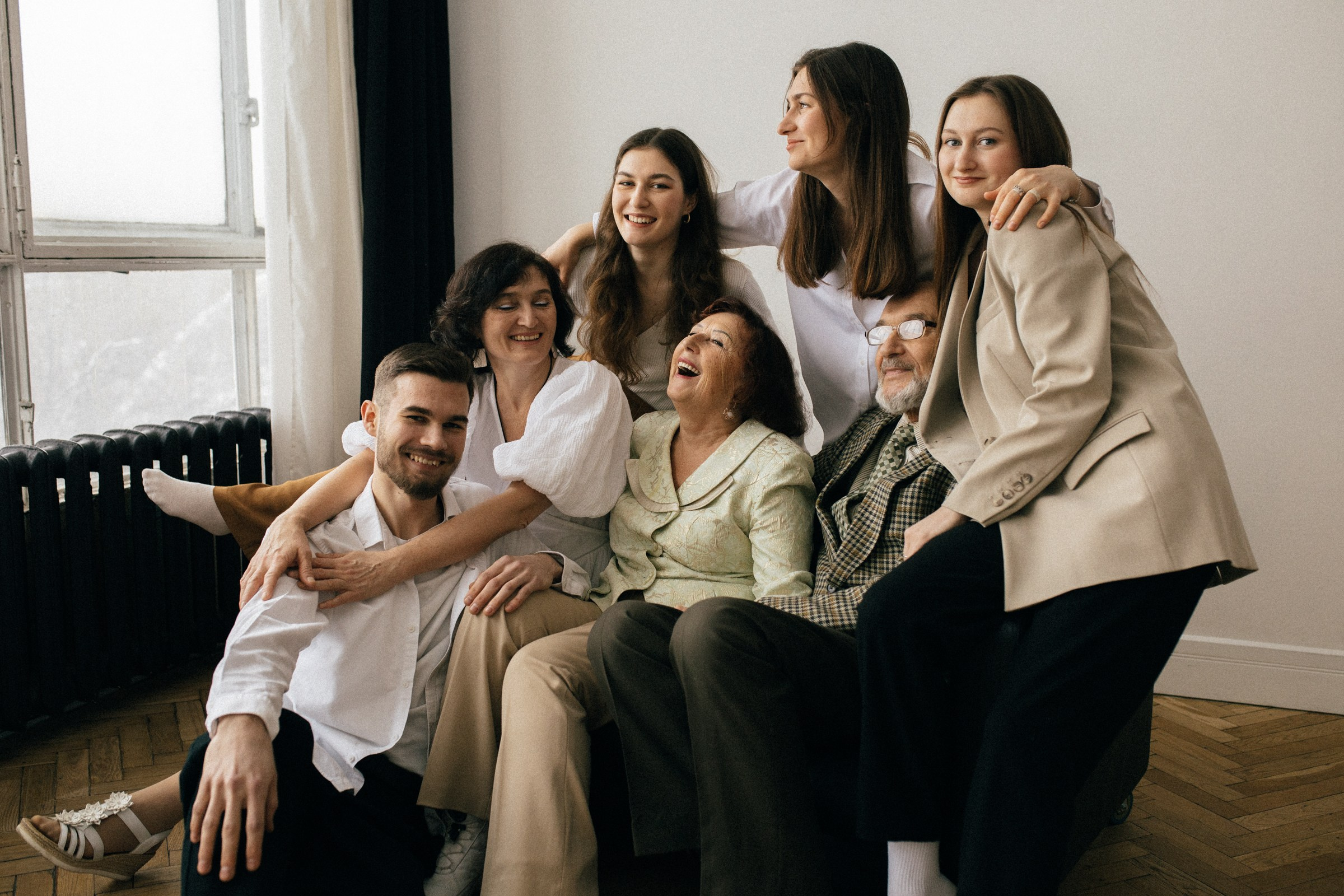 Большая семья. Ваш семейный фотограф в Москве и Московской области