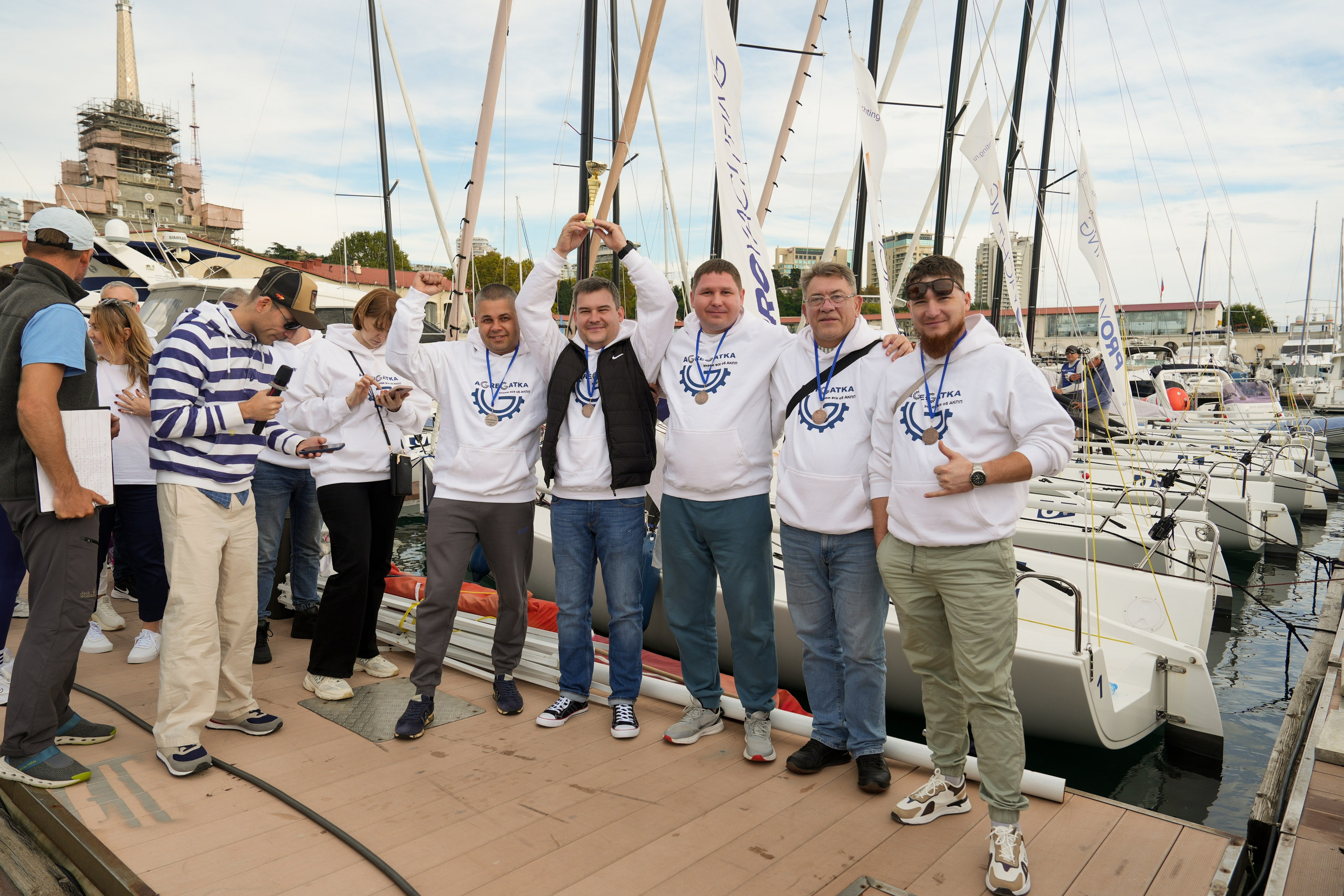 Яхтенная регата для компании Агрегатка. Репортажный фотограф в Красной Поляне и Сочи Павлюченко Екатерина