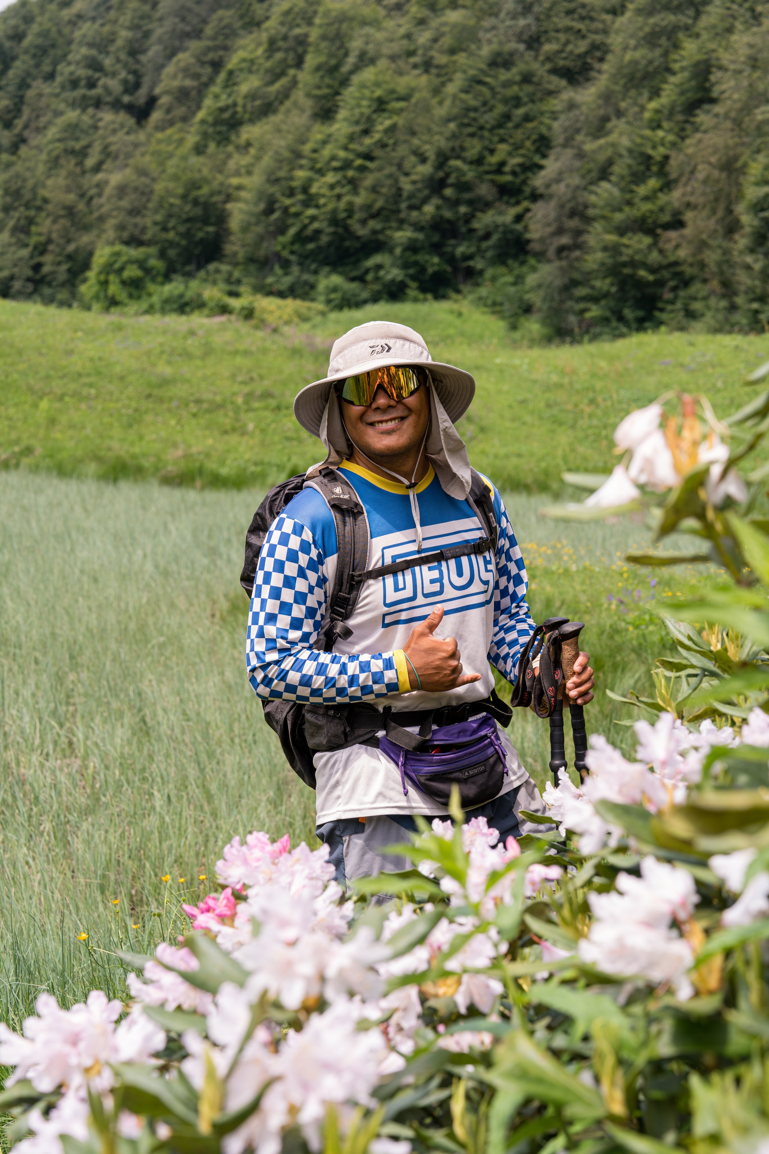 MICE мероприятие для компании «Доставка морем»: хайкинг к Ачипсинским водопадам. Репортажный фотограф в Красной Поляне и Сочи Павлюченко Екатерина