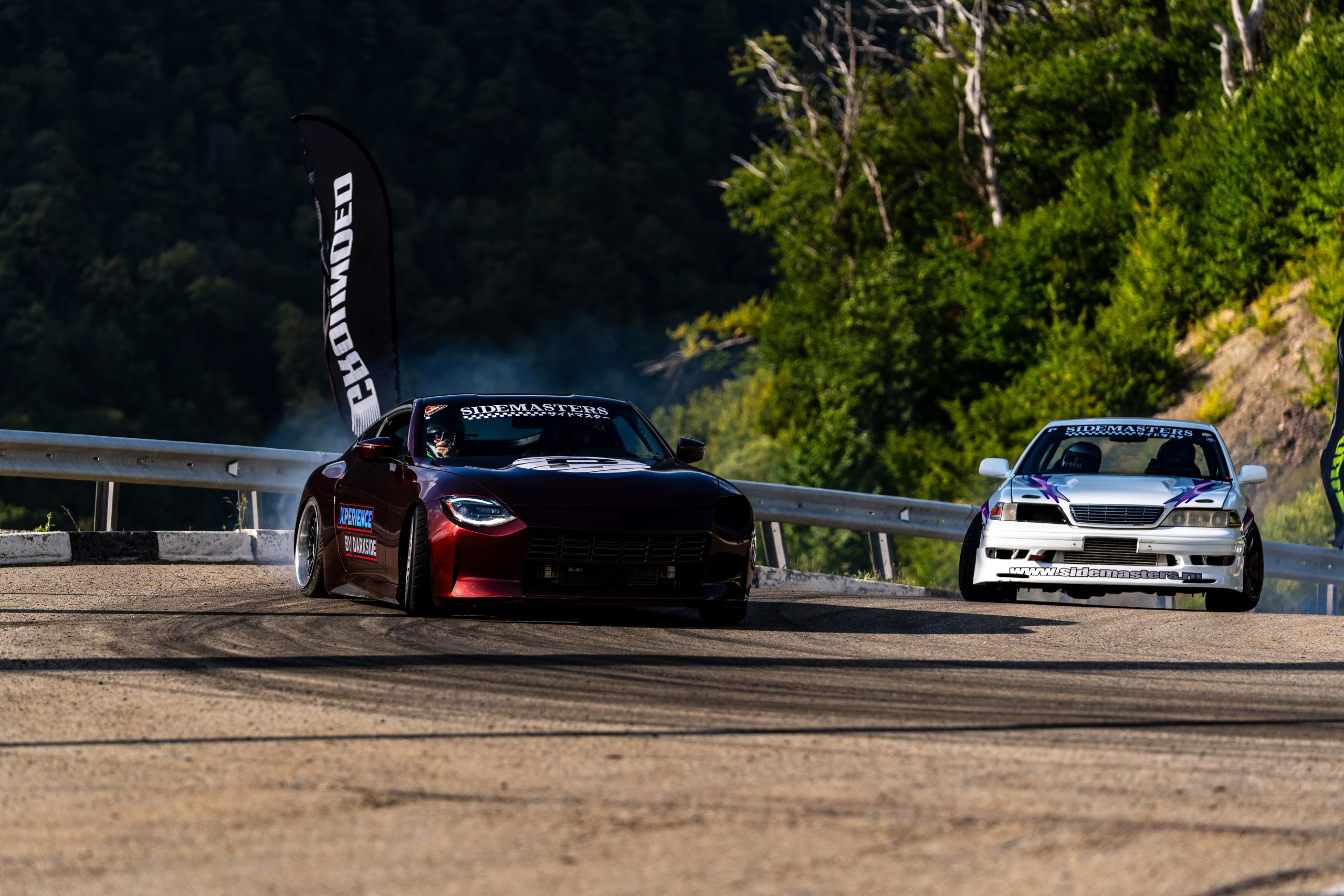 Автомобильные дрифт-гонки в рамках фестиваля Grounded 2024. Репортажный фотограф в Красной Поляне и Сочи Павлюченко Екатерина