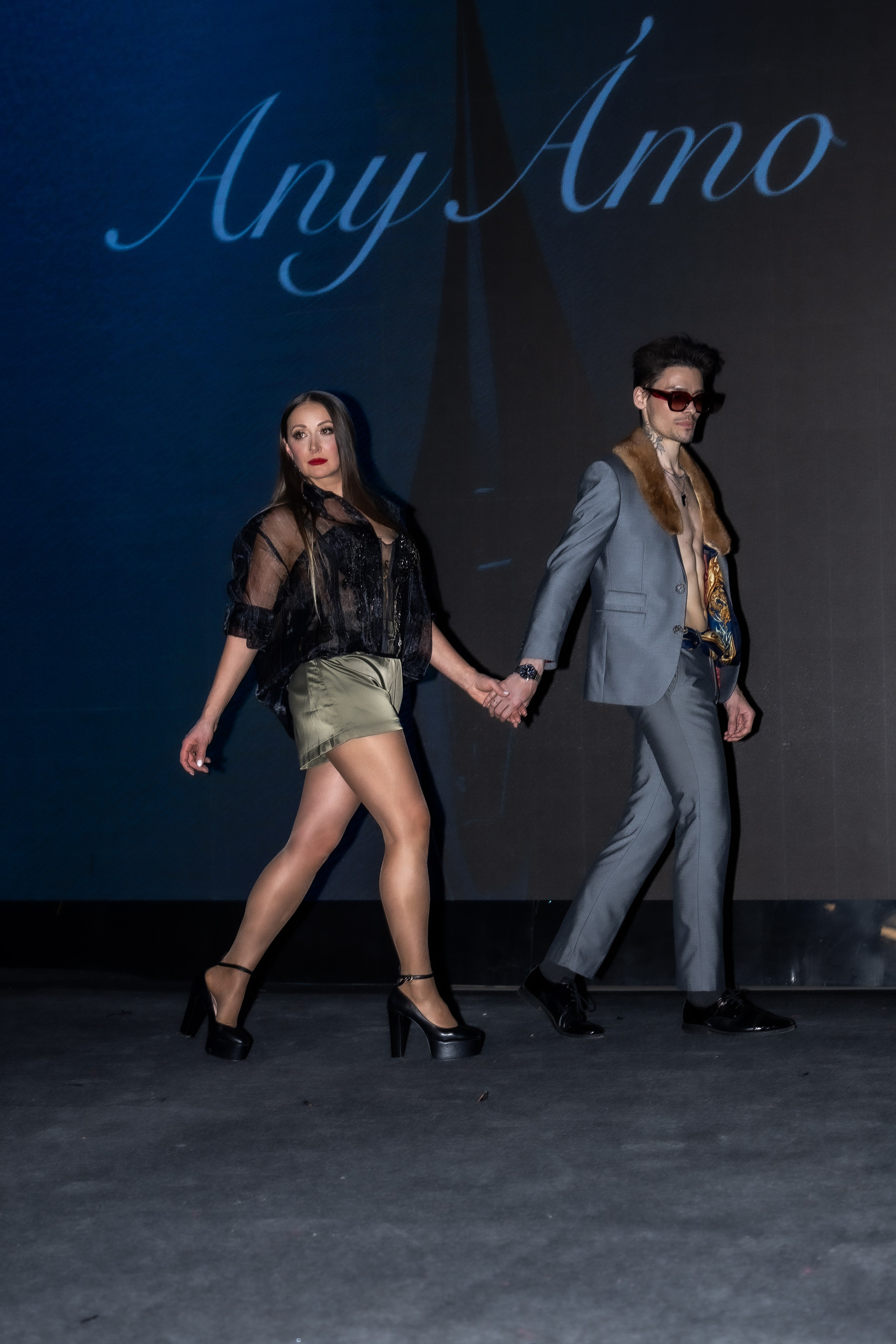 Модный показ Бренд AnyAmo на Модной волне. Студия фото, видеографии и мультимедийного дизайна в Москве Multi Frame Studio