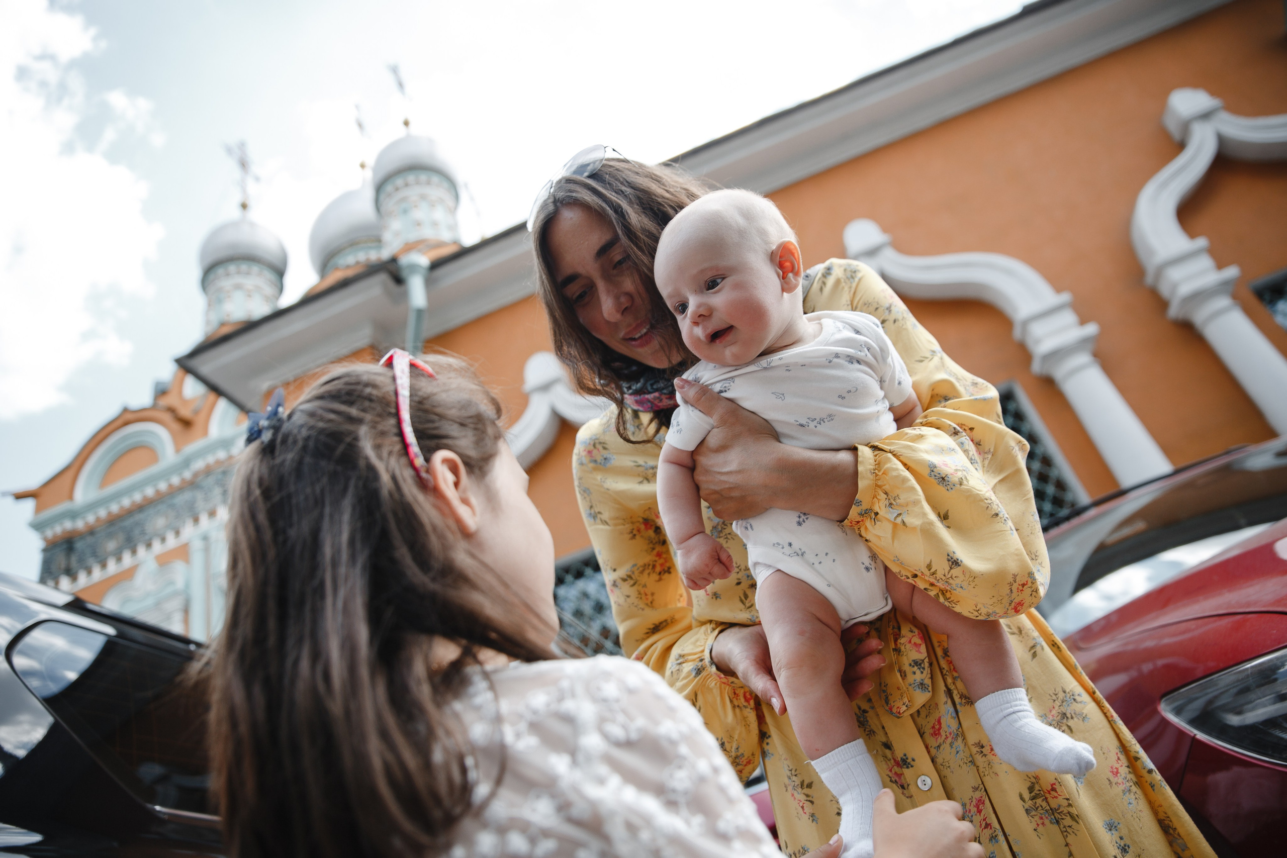 Крещение в Храме Григория Неокесарийского на Б. Полянке в Москве. Фотограф на Крещение Москва
