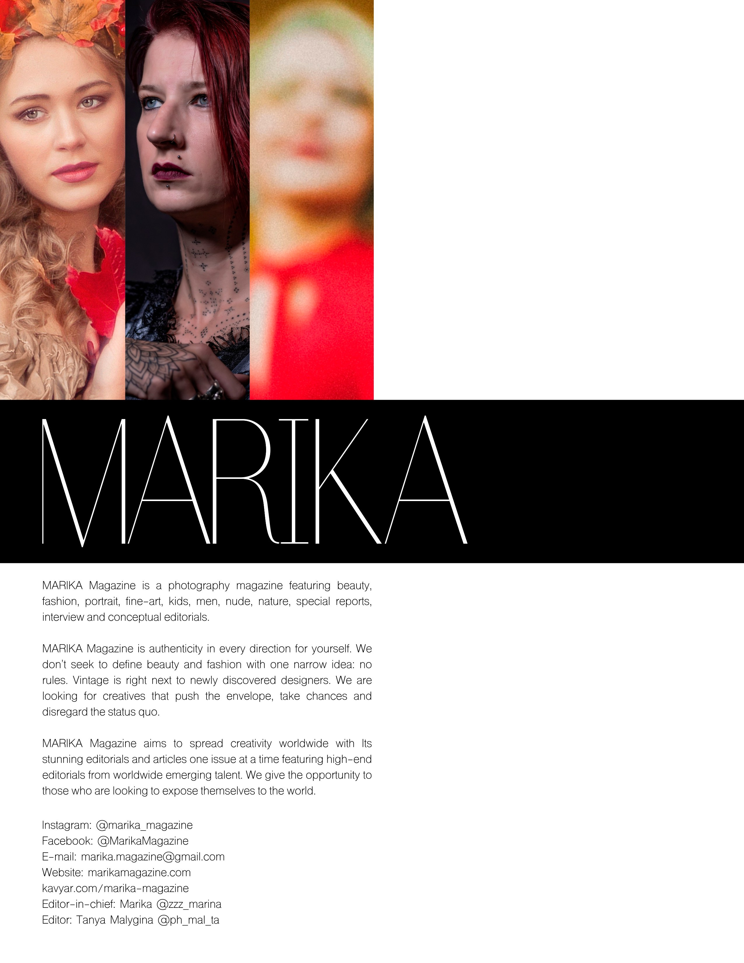 MARIKA, New York. Фотограф Александра Степанова