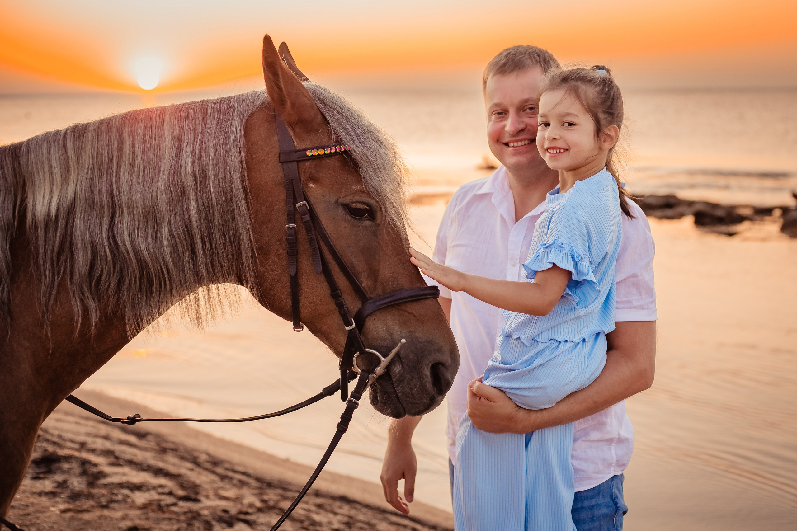 Фотосессия на море с лошадью. Фотограф в Феодосии Наталья Булгакова